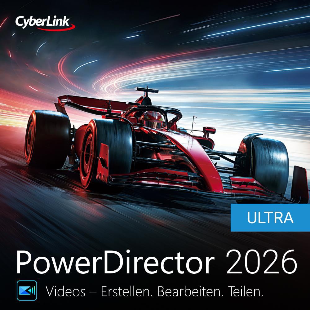 CyberLink Europe Cyberlink PowerDirector 2026 Ultra Download Code PDR-0O00-IWU0-00