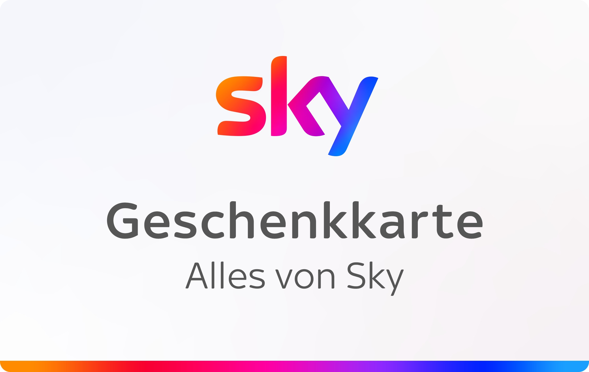 Sky "Alles von Sky" – 12 Monate Prepaid Abo