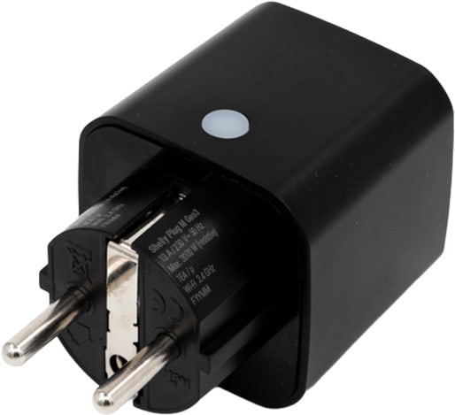 Shelly Plug M Gen3 Black Smarter Zwischenstecker 13A Messfunktion WLAN BT schwarz Shelly_Plug_M_Gen3_s