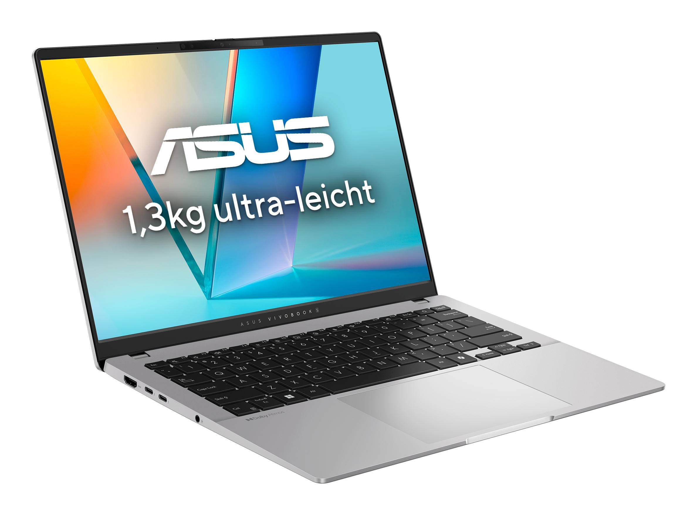 Image of ASUS Vivobook S 14 S5406SAL-SF312W 14" WUXGA OLED Core Ultra 5 226V 16GB/512GB Win11