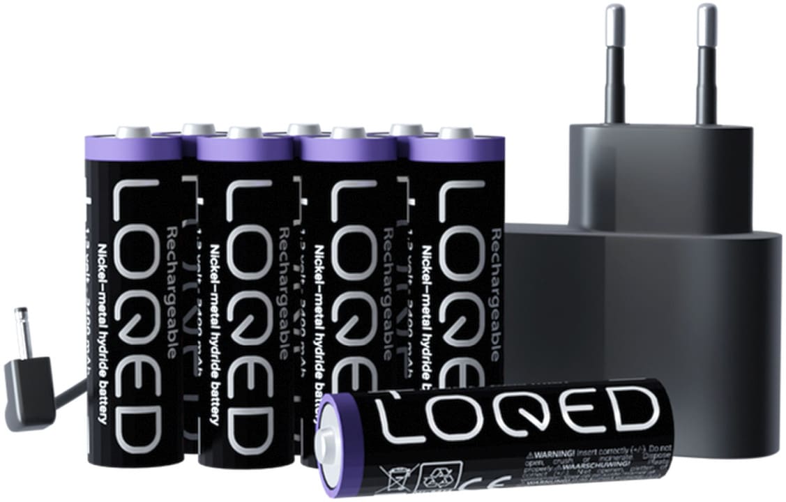 Shelly Loqed Power Kit Erweiterung Für Smartes Türschloss 8X Akkus Enthalten Größe 8