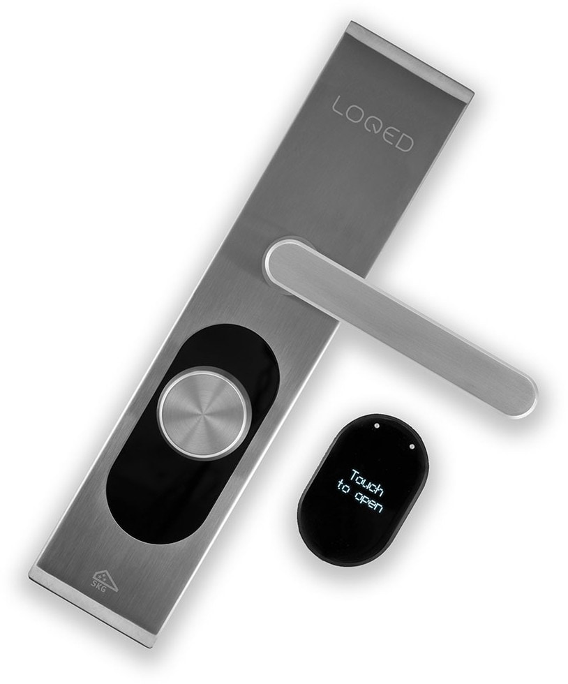 Grau Loqed Loqed Touch Intelligente Schließanlage Aus Edelstahl - Image 3