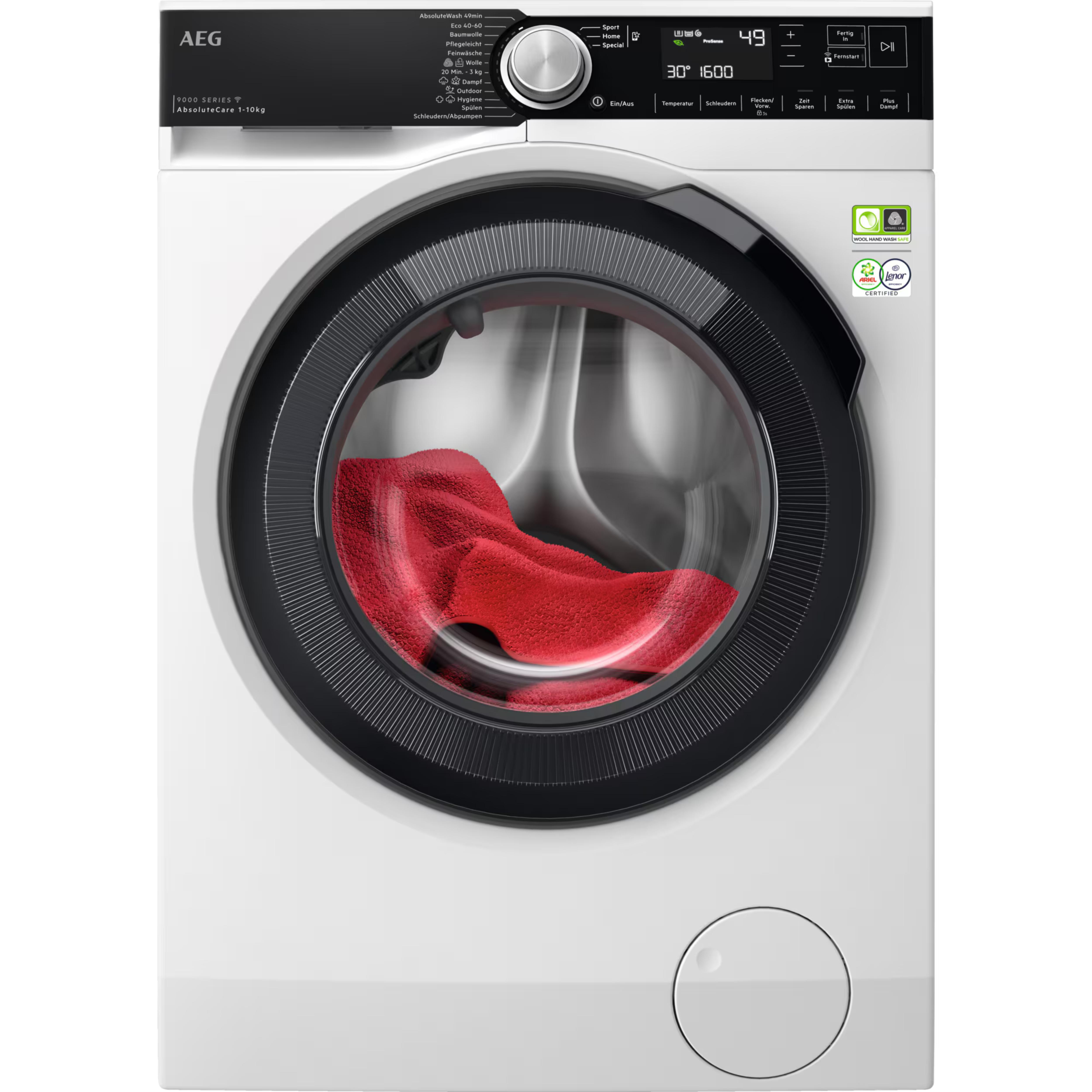 Aeg Electrolux 9000 Absolutecare Lr9w80600 Waschmaschine 10 Kg 1600 U/Min 10Kg Weiß