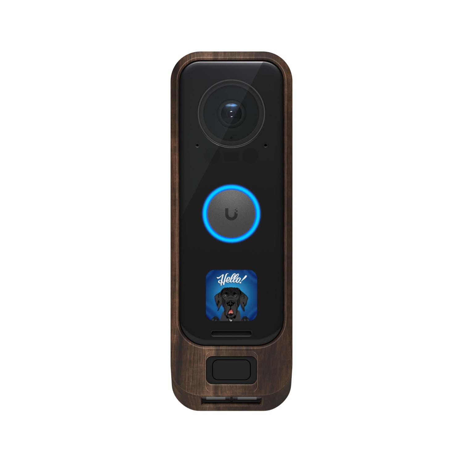 Image of Ubiquiti Unifi G4 Doorbell Pro Cover Holz