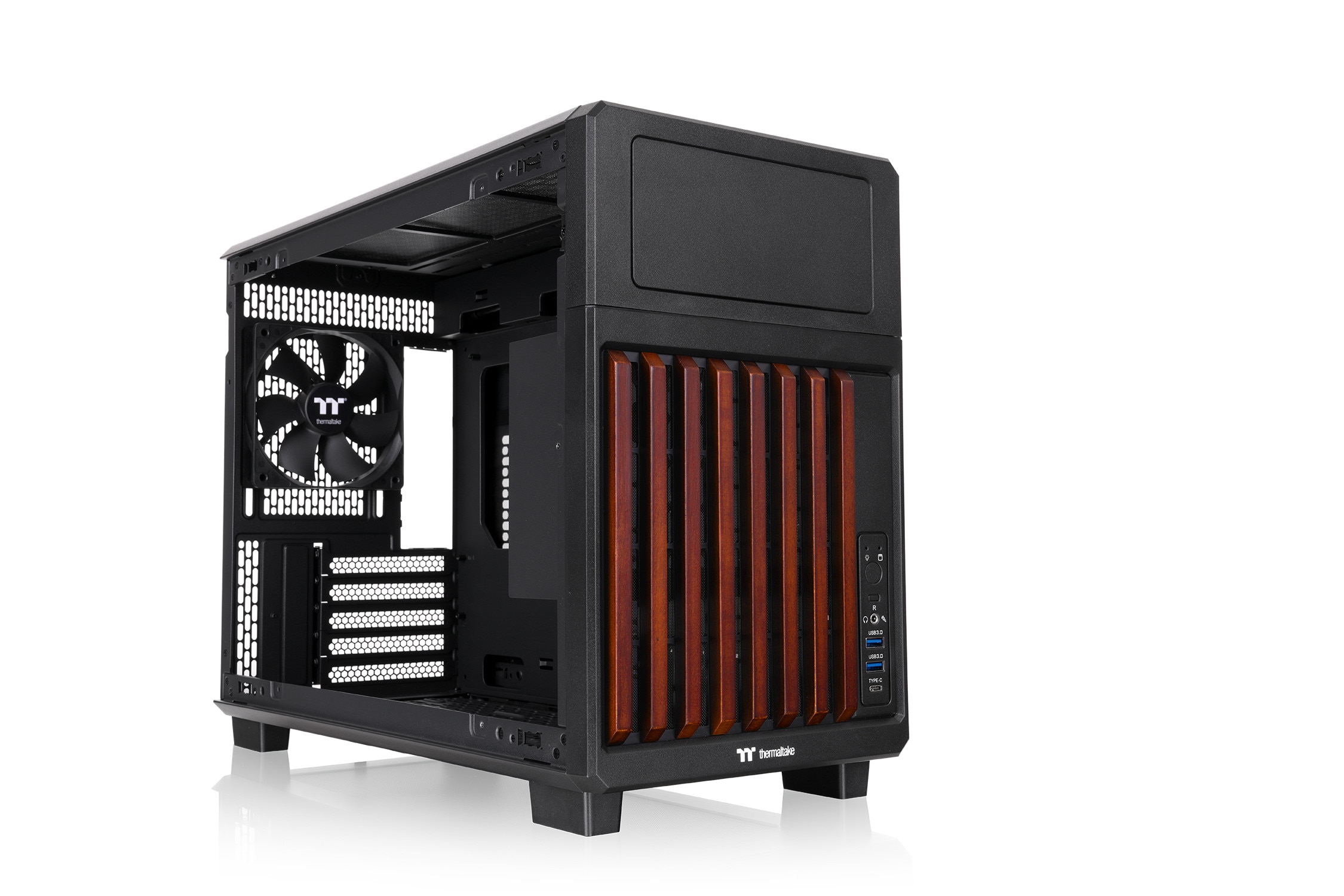 Thermaltake Tr200 Ws Mid Tower Gehäuse Black Größe 3.0 Schwarz