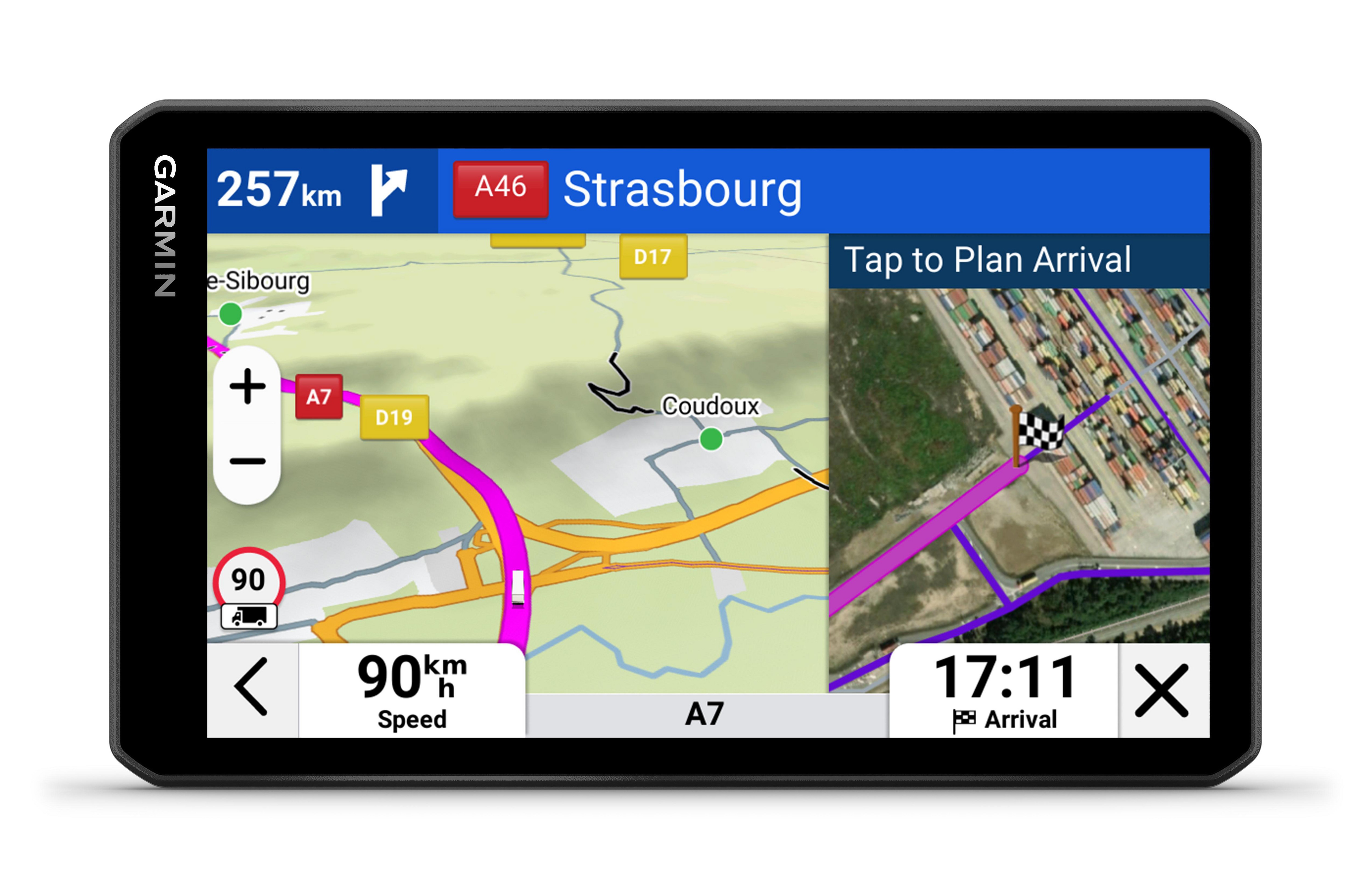 Garmin Schwarz Navigationsgerät, Dezl Lgv720 (6.95) - Image 3