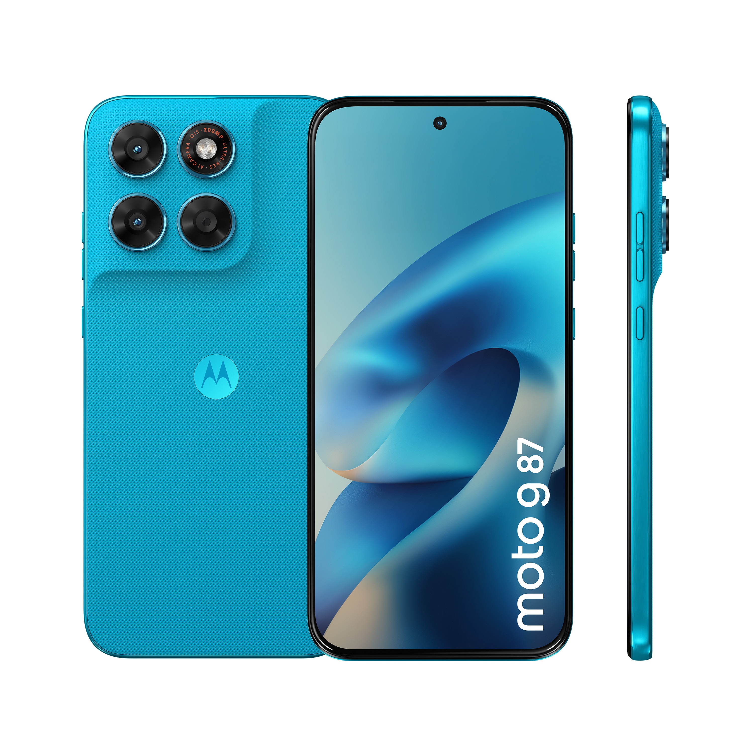 Motorola G87 5G-Handy, 256 GB/8 GB, Blue Atoll (256 GB, PANTONE Blue Atoll, 6.78", Hybrid Dual SIM, 5G), Smartphone, Blau - Image 4