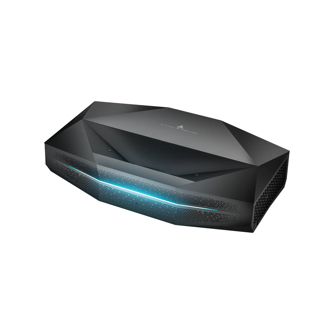 AWOL Aetherion Pro LaserTV Ultrakurzdistanz Beamer 4k UHD WiFi 7 Silber