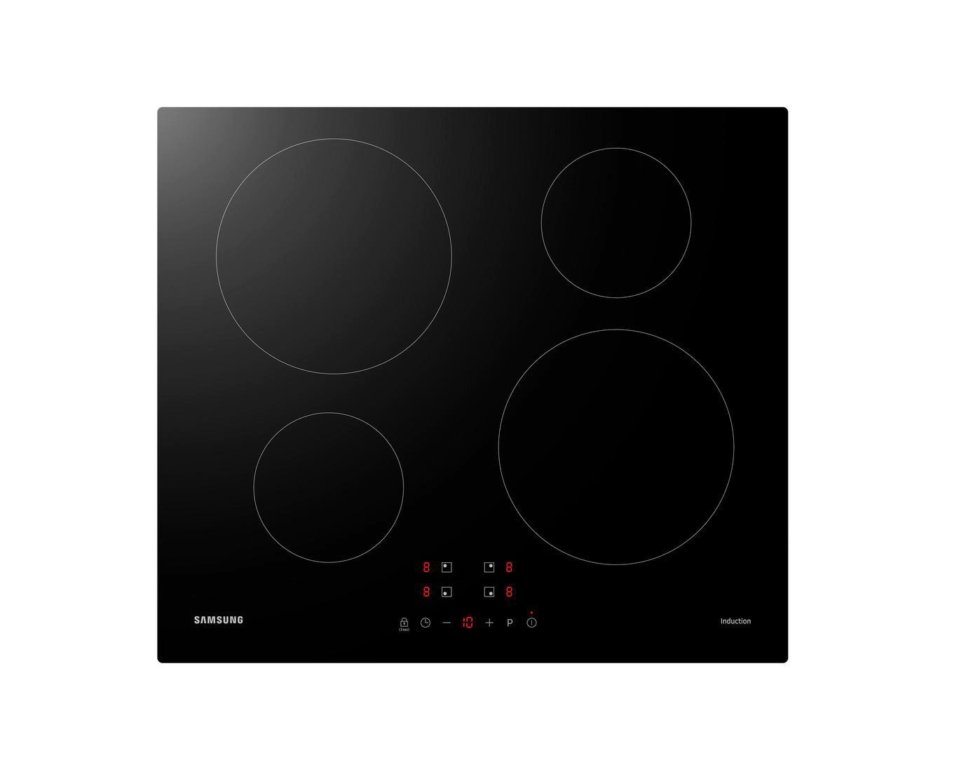Samsung Induktions-Kochfeld NZ-3000H - rahmenlos Facettenschliff 4 Zonen 60cm autark