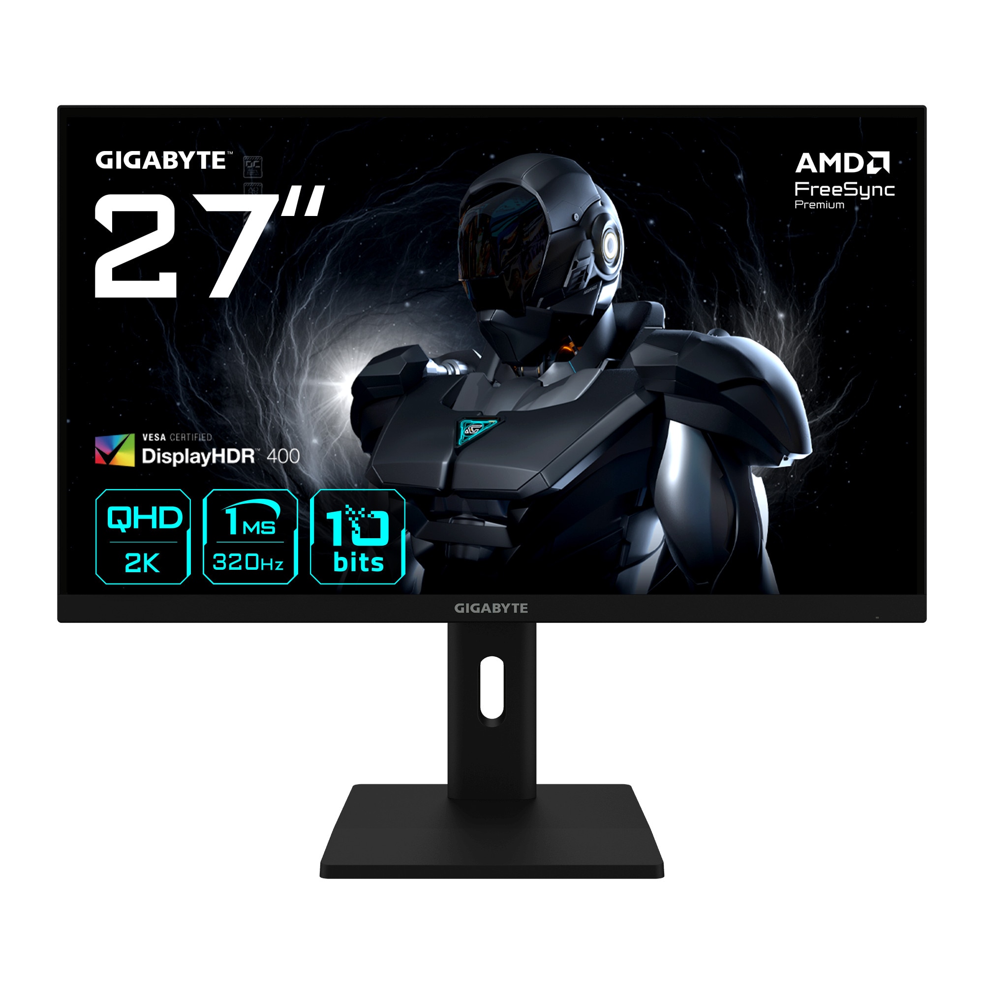 Gigabyte G27Q3 27 Zoll - Gaming Monitor IPS , QHD, 320 Hz, 1ms GtG, 2x HDMI 2.1, DP, USB - Bild 5