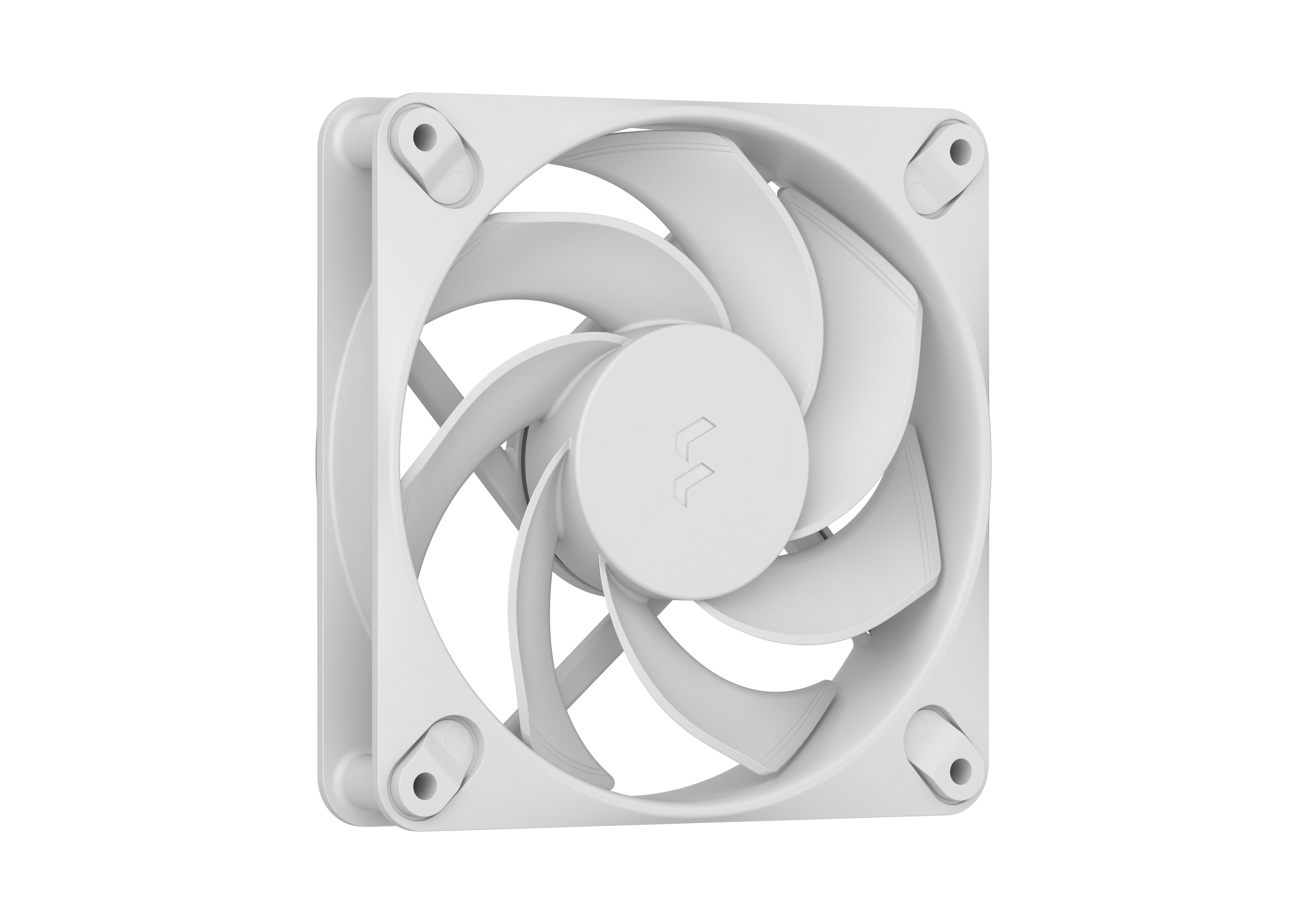 Fractal Design - Dynamic 3 – 12 Reverse White | PWM‑Lüfter – Swept‑Blade‑Design – Daisy‑Chain‑fähiges Kabel – Rifle‑Lager - Bild 3