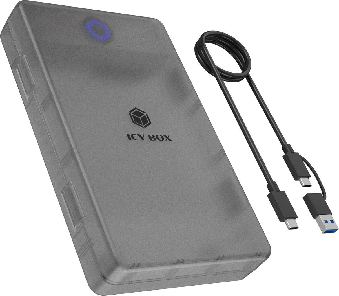 Raid Sonic Raidsonic Icy Box Spade Base 388, Festplattengehäuse Usb-C 3.0 Schwarz Ib-388-Cu3 - Bild 2
