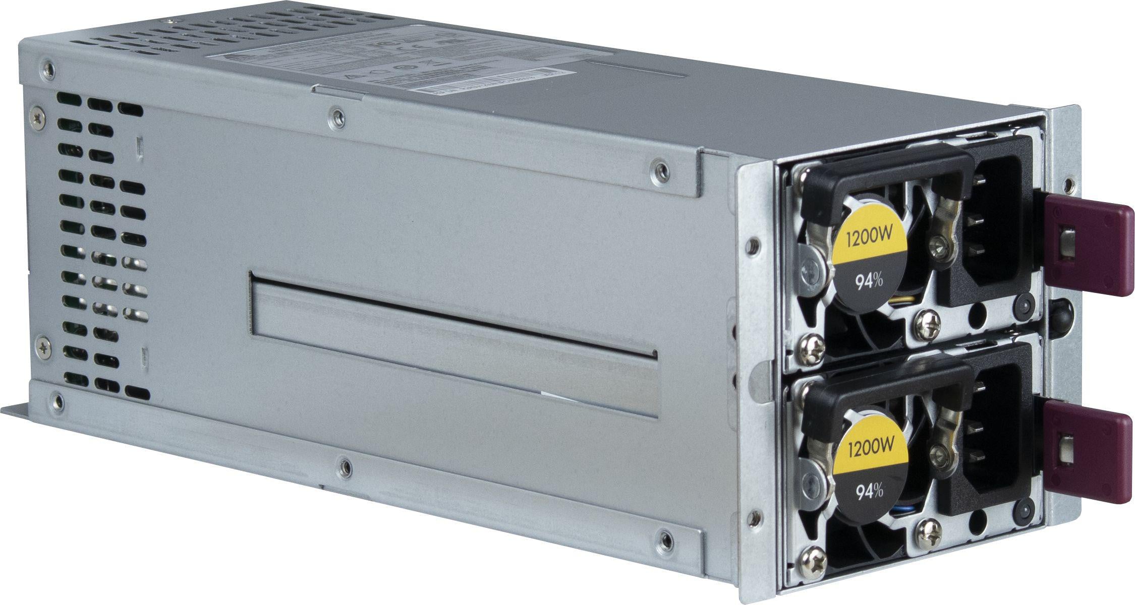 Intertech Inter-Tech Server-Netzteil ASPOWER R2A-DV1200-N 2U 1200W (1200 W), PC Netzteil, Grau - Bild 3