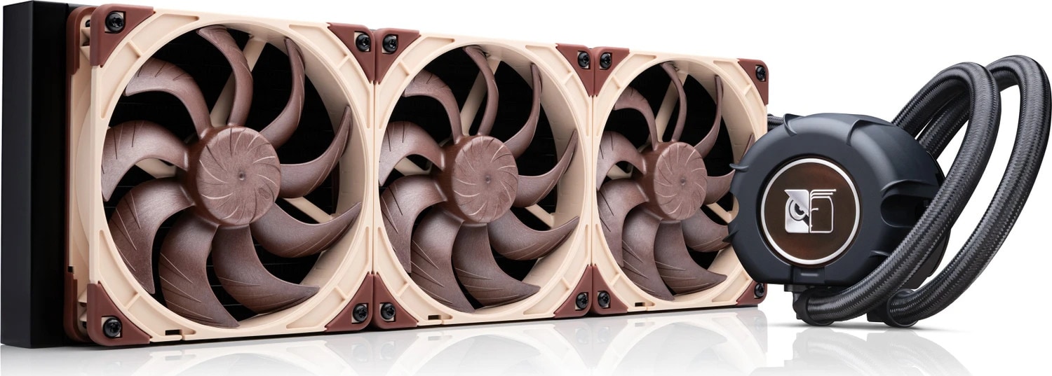 Noctua NL-LC1-42 (schwarz/braun), CPU Wasserkühler, Bronze, Beige, Braun - Bild 3