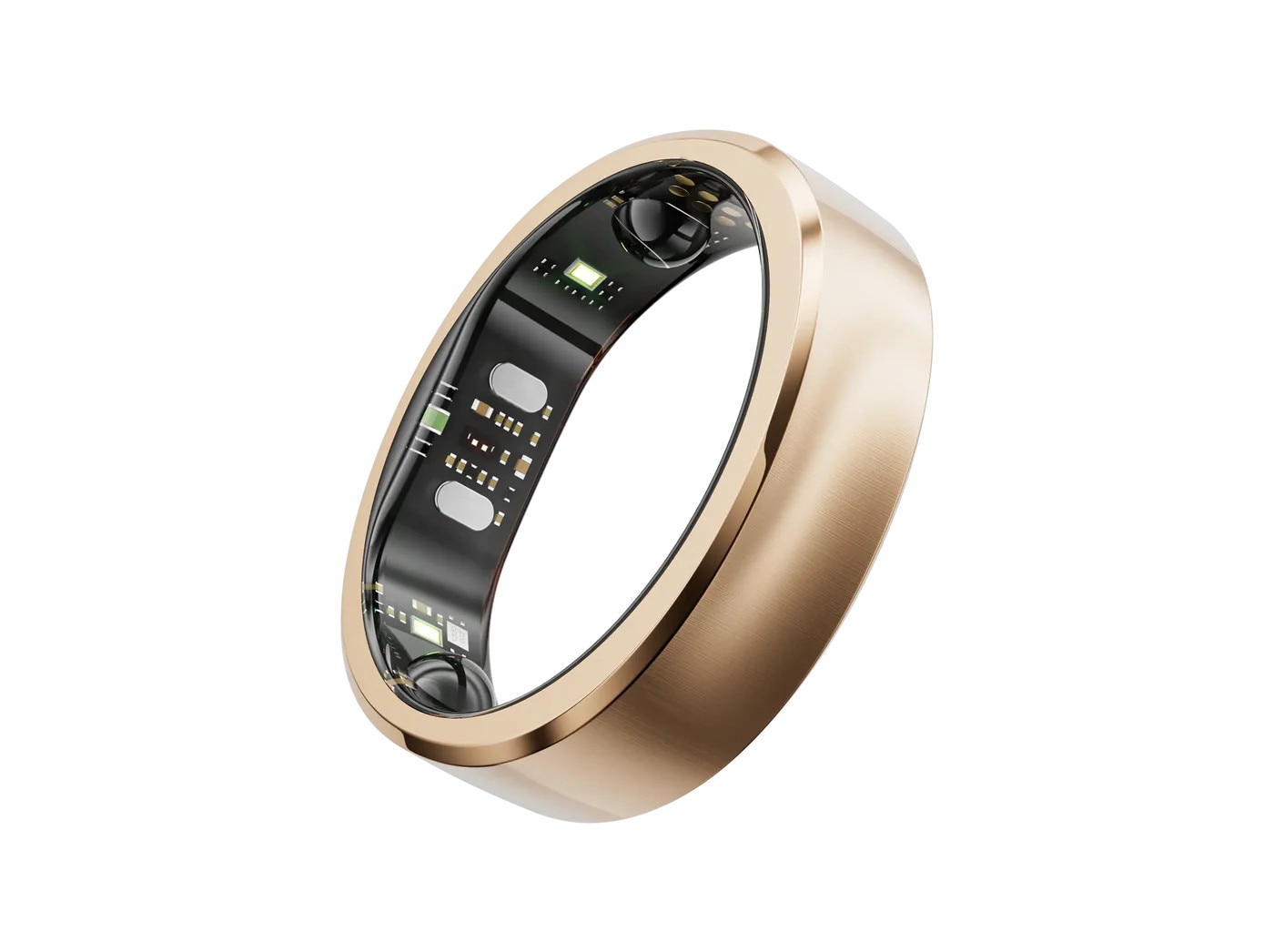 RingConn Smart Ring Gen3 für Frauen und Männer - gebürstetes rosegold Größe 12