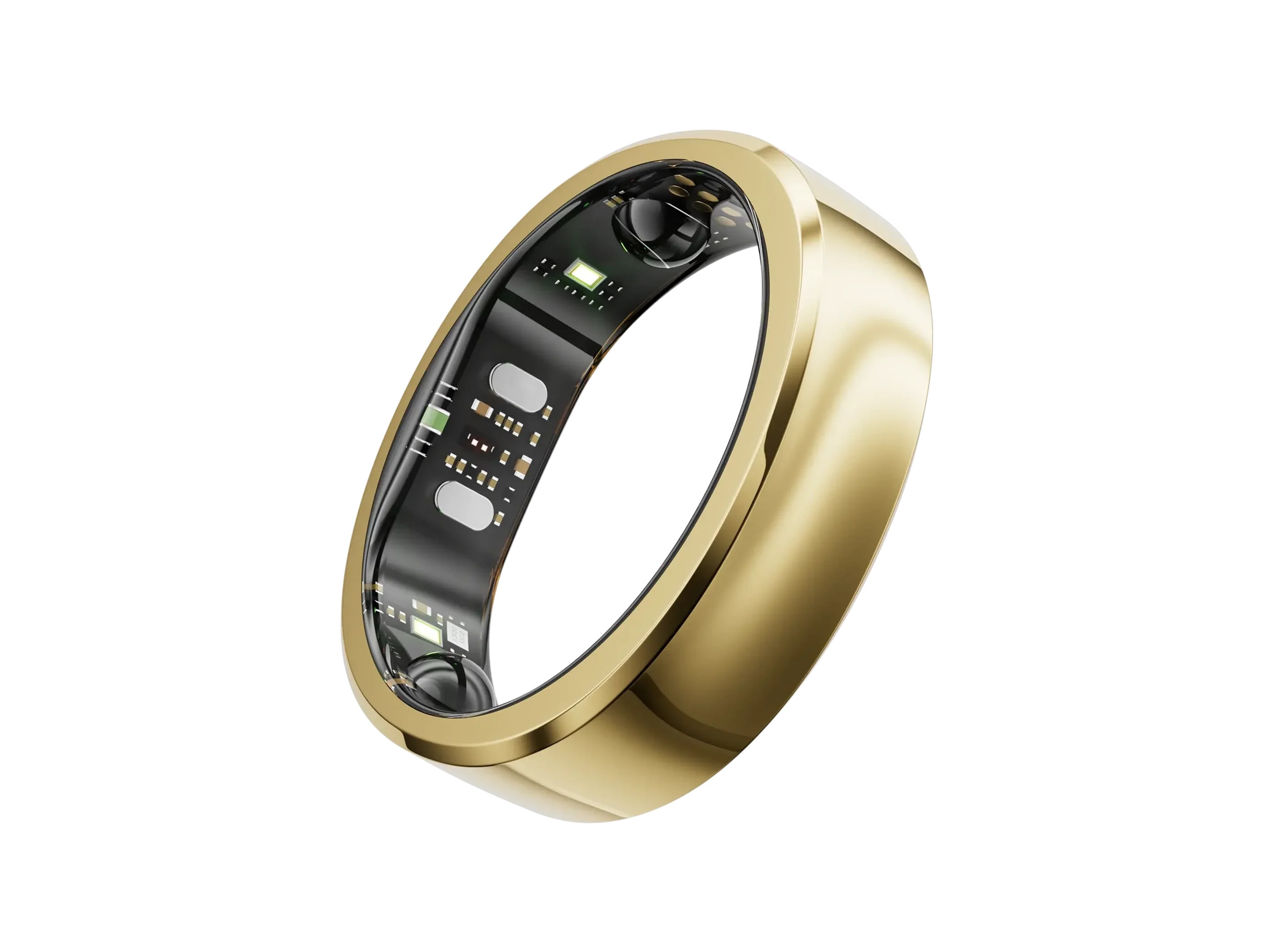 RingConn Smart Ring Gen3 für Frauen und Männer - mattes Gold Größe 2