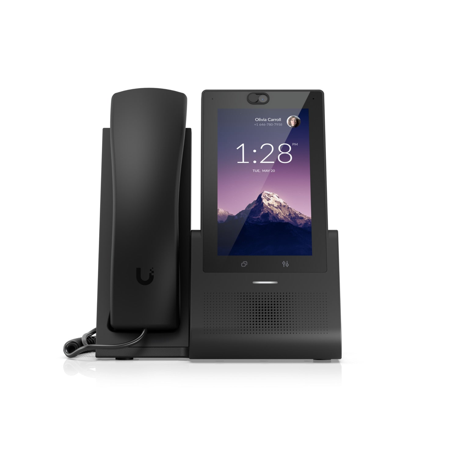 Image of Ubiquiti UniFi Phone G2 Touch PoE 2 x GbE WiFi Bluetooth schwarz
