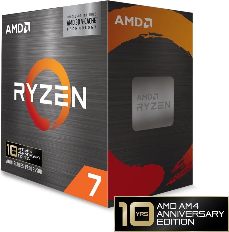 AMD Ryzen 7 5800X3D Prozessor 10th Anniversary Edition - 8C/16T, 3.40-4.50GHz, boxed ohne Kühler - Image 3