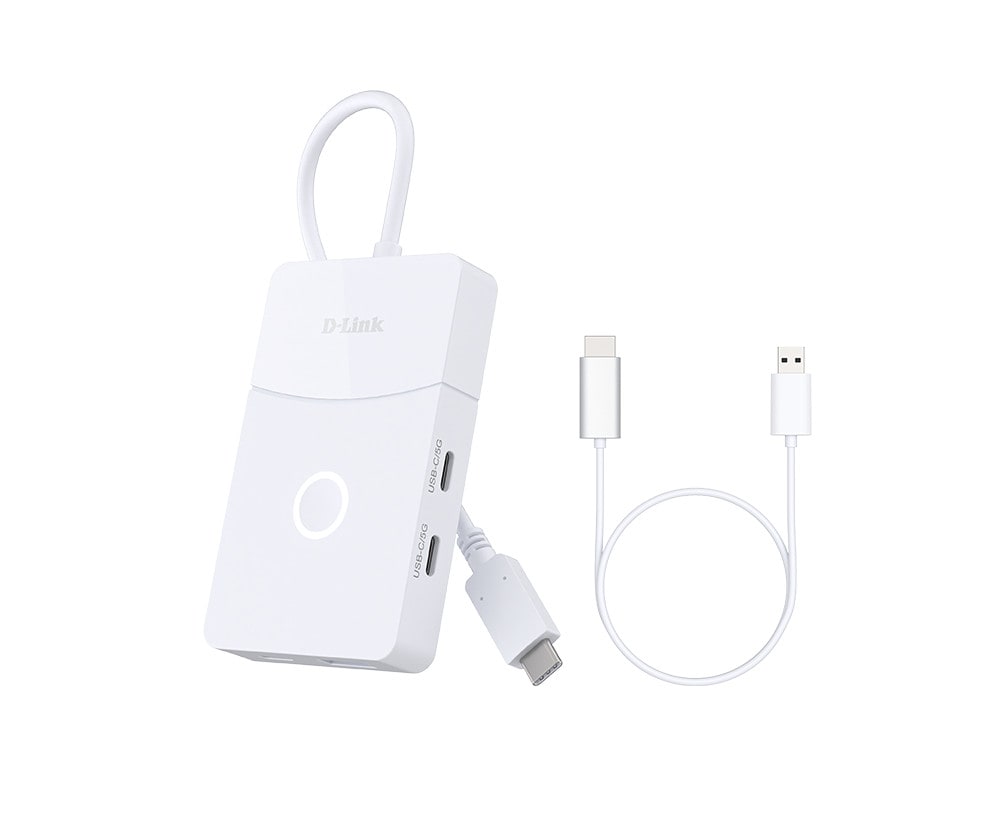 D-Link DUP-501 5-in-1-USB-C-Hub mit Wireless HDMI