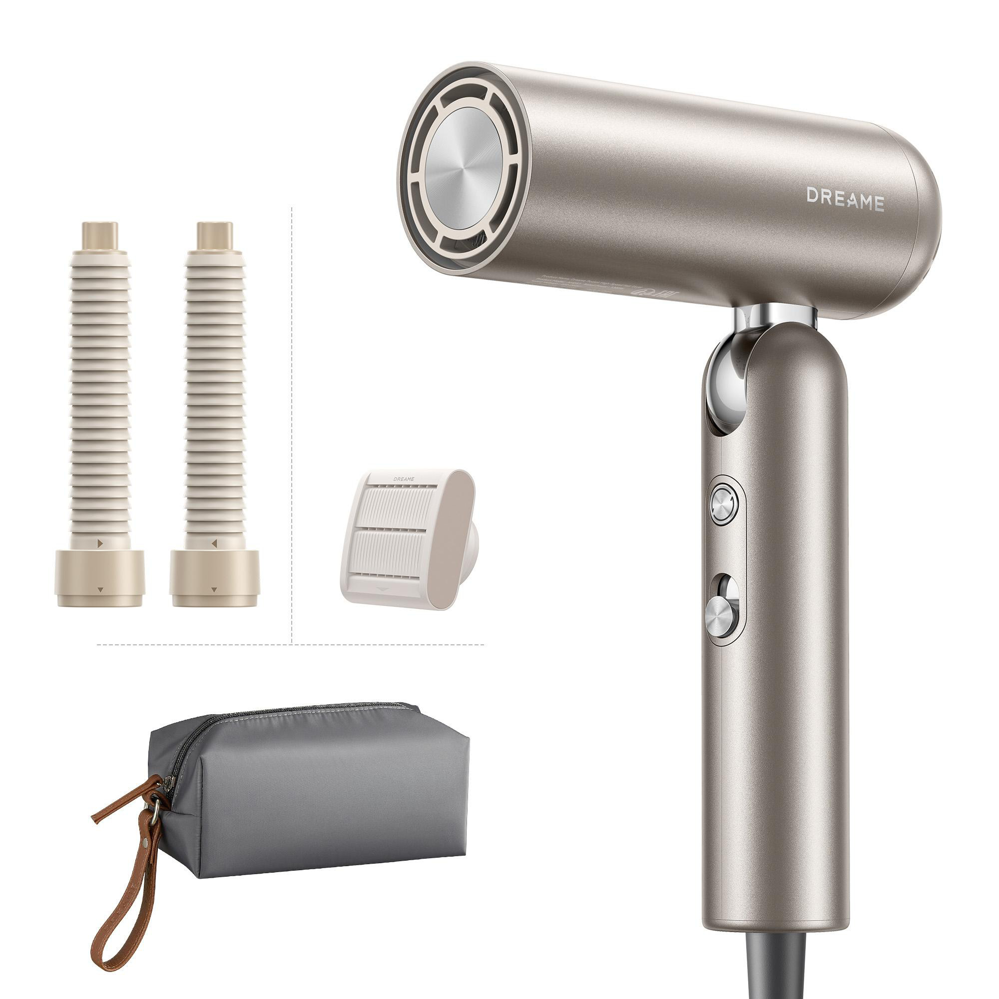 Image of Dreame Hair Pocket Neo 2 Hochgeschwindigkeits Haartrockner Titanium gold