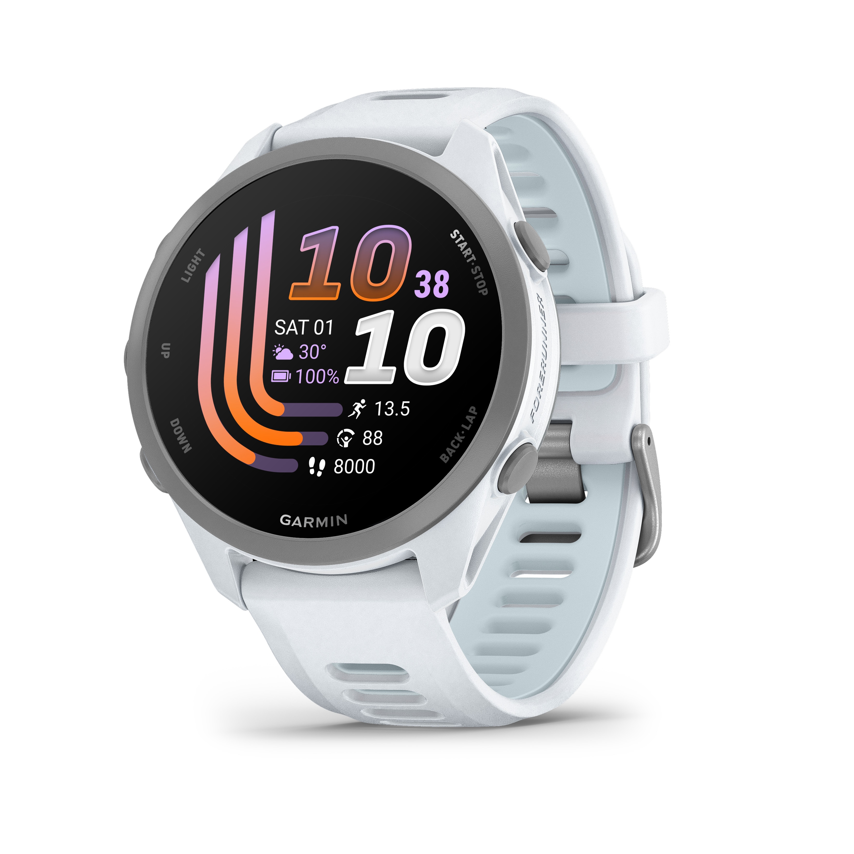 Garmin Forerunner 170 Gps-Sportuhr 42 Mm - Whitestone - Image 5