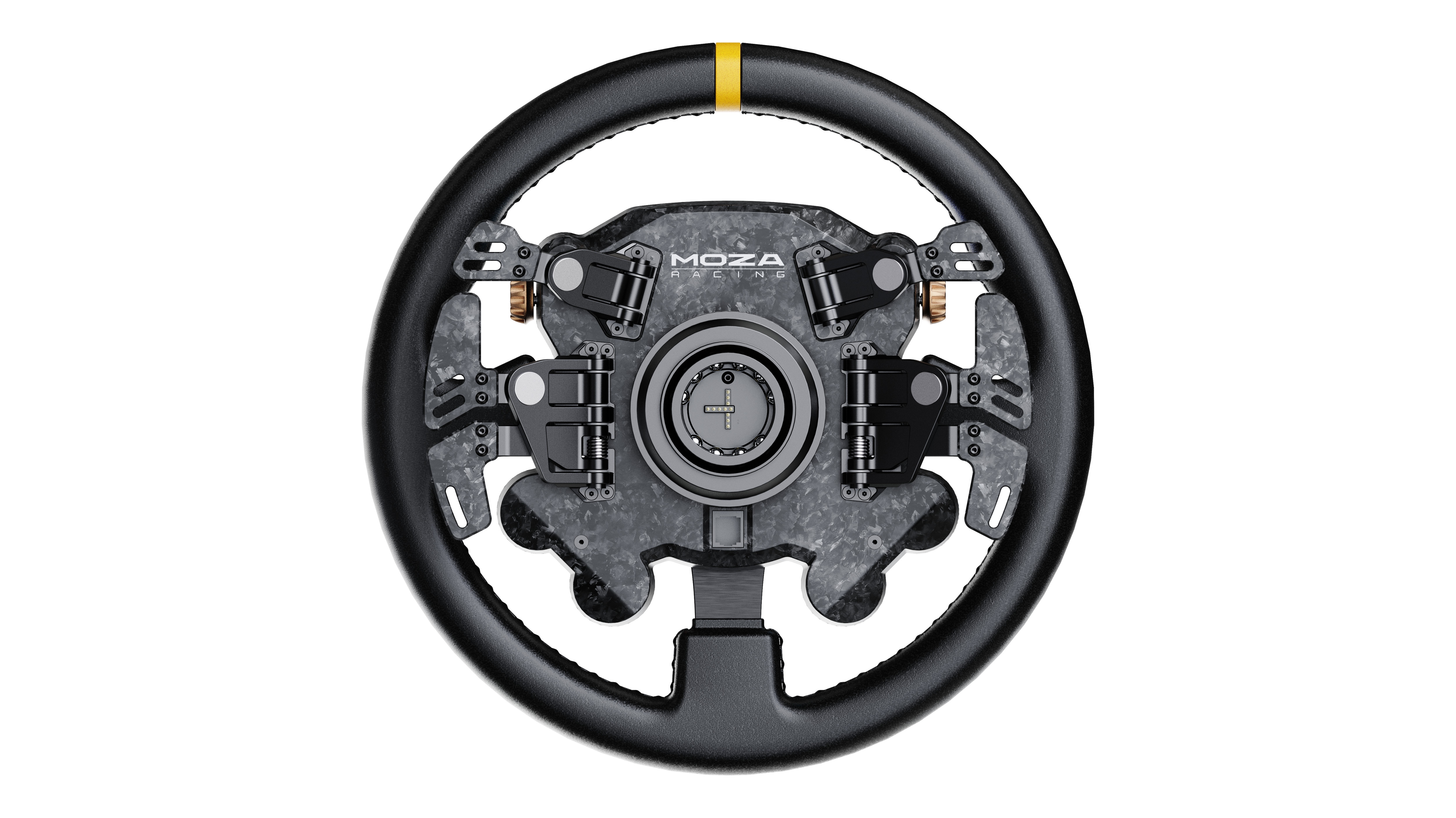 Moza Racing CS Pro RS093 Lenkrad, 8 Tasten, kabelgebunden, für PC - Image 4