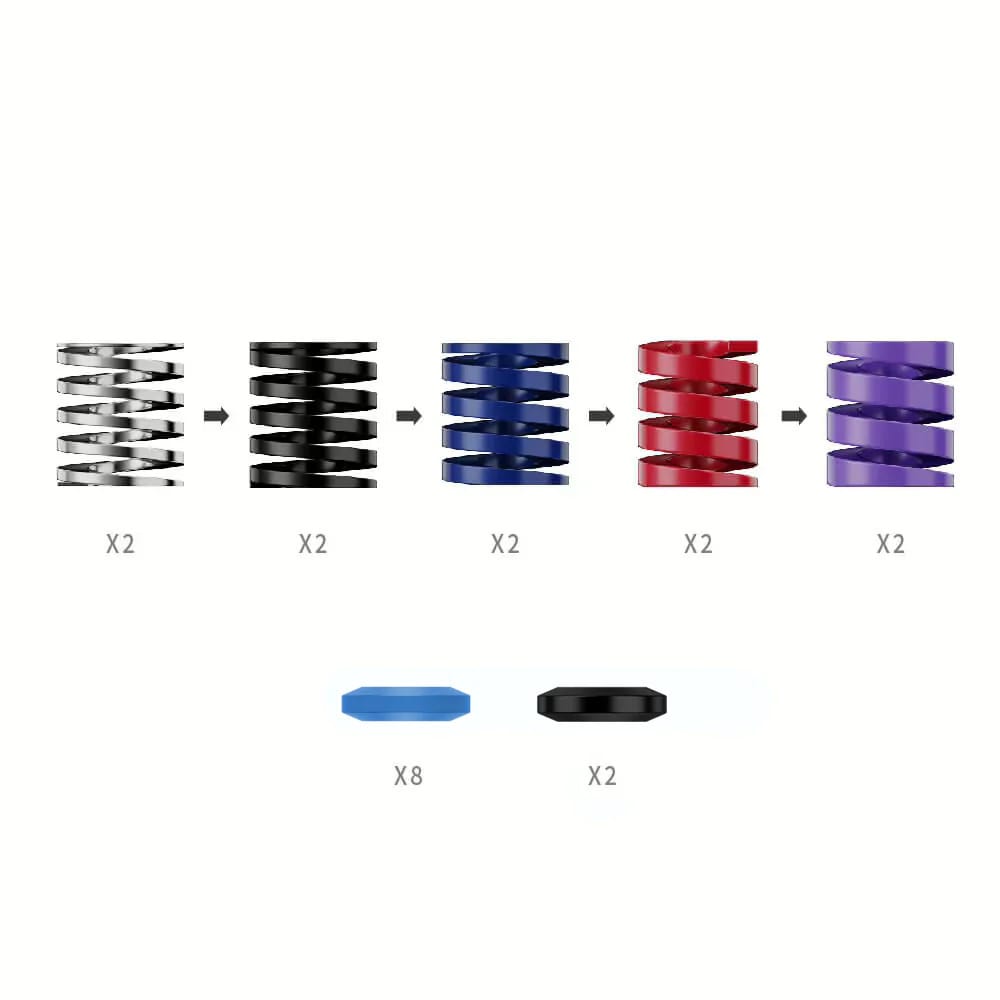 Moza Racing Moza Bremsleistungs-Kit (Für Crp2 & Srp2) Größe 10 Schwarz