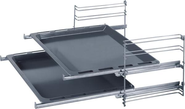 Bosch Hez438201 Teleskopauszug, 2-Fach, Edelstahl Größe 2