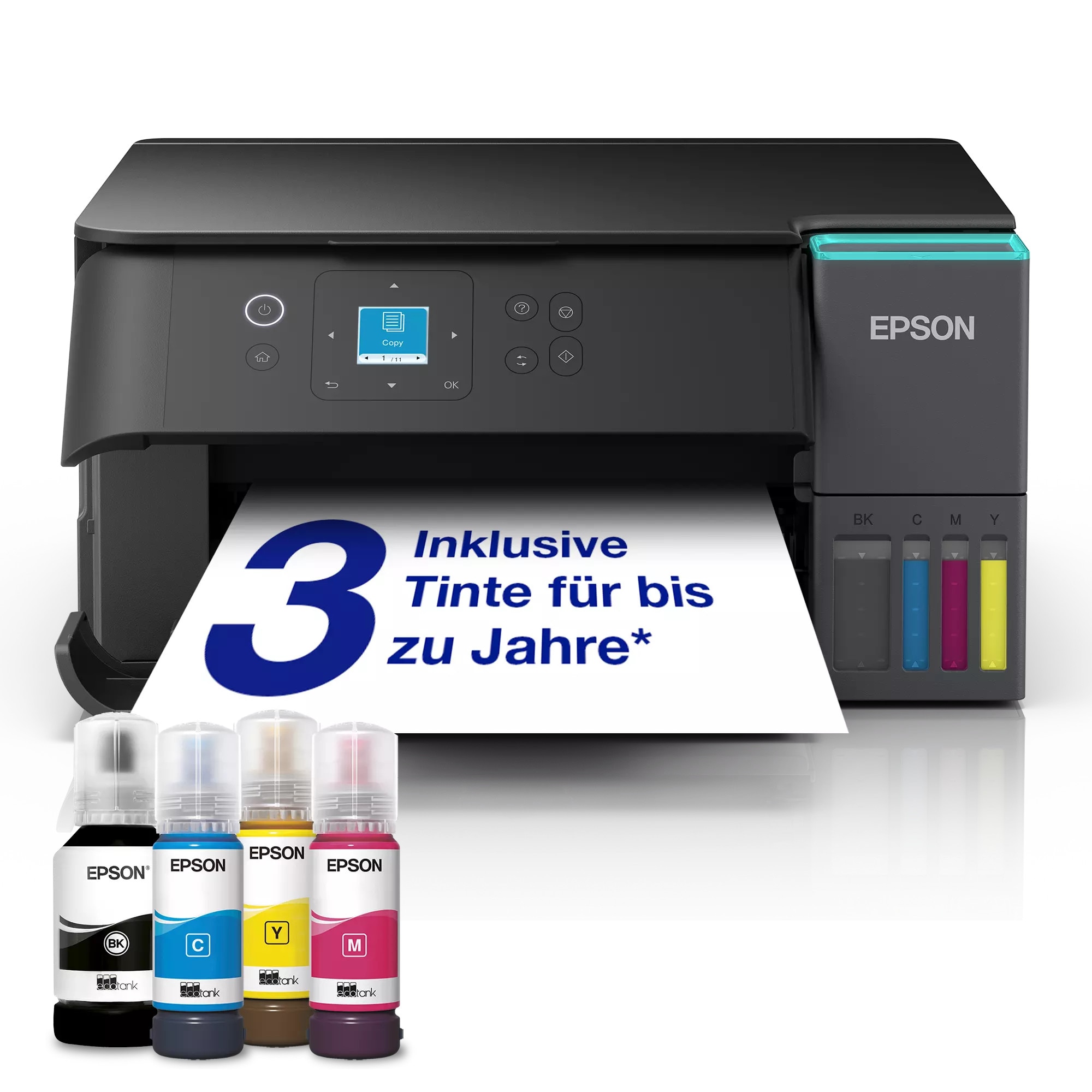 Epson Ecotank Et-2955 Multifunktionsdrucker Scanner Kopierer Wlan Größe 01