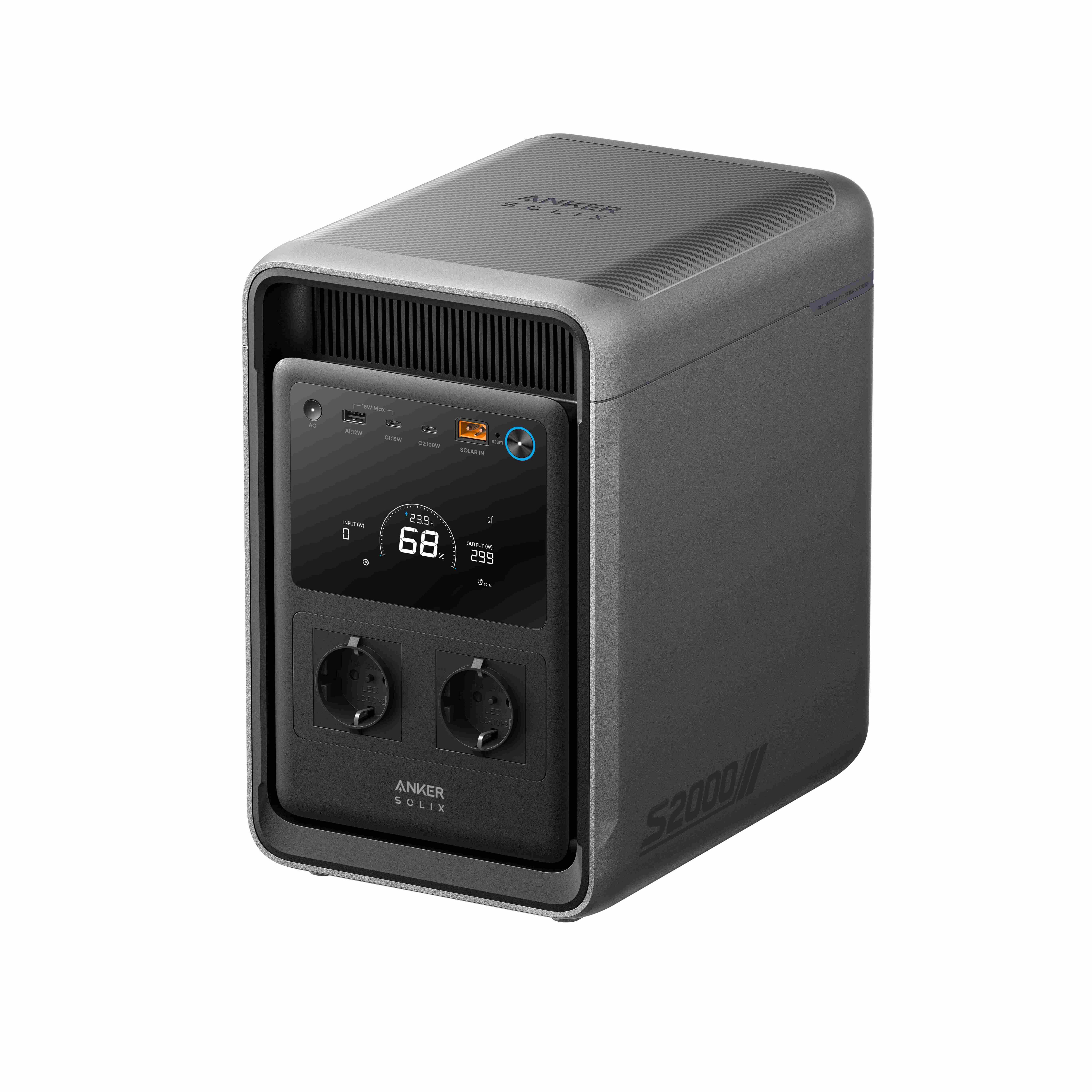 Anker SOLIX S2000 - Tragbare Power Station 2000Wh