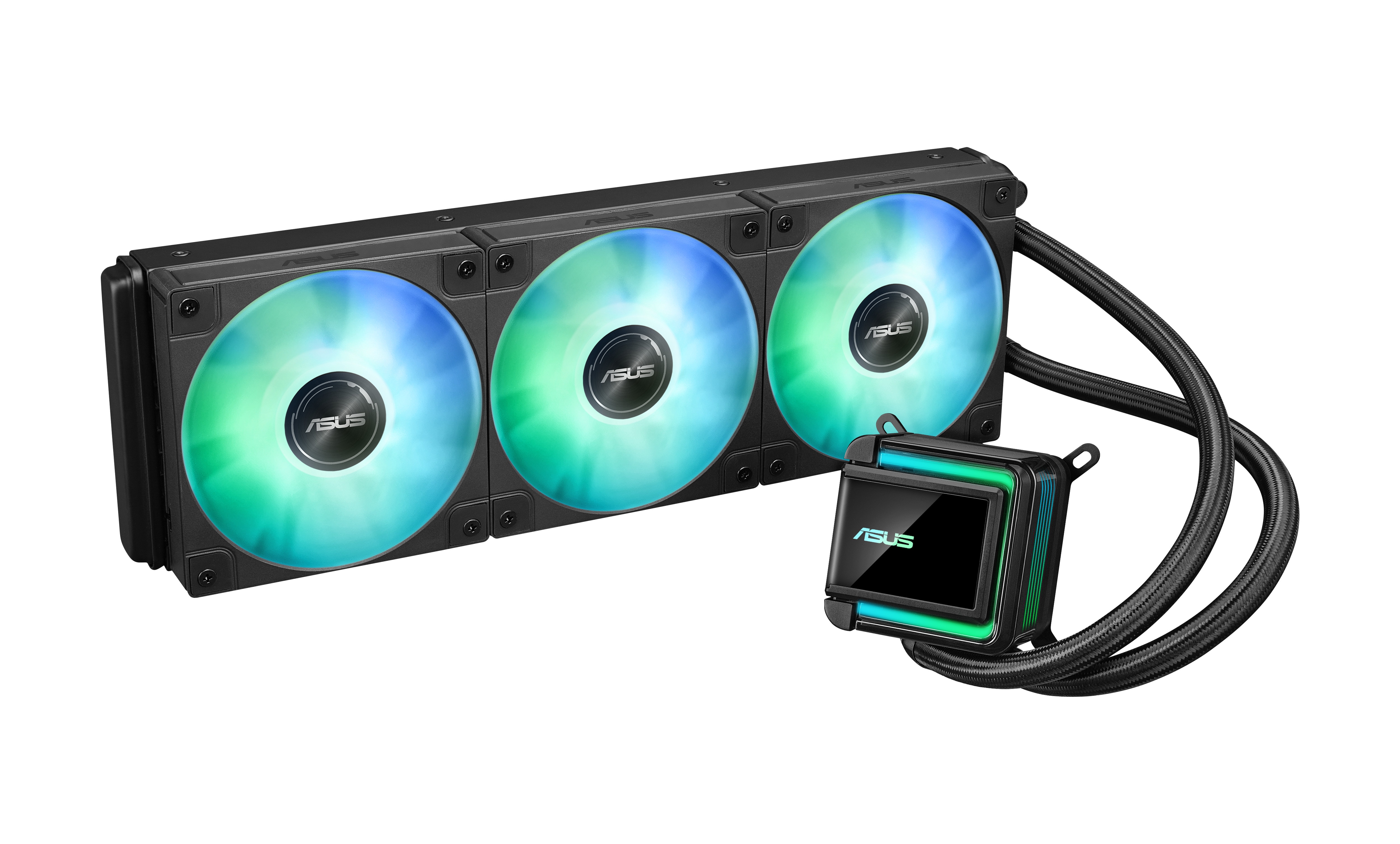 Asus Flüssigkeitskühlung Lc 360 Argb 360 Mm 3 Lüfter Led - Bild 5