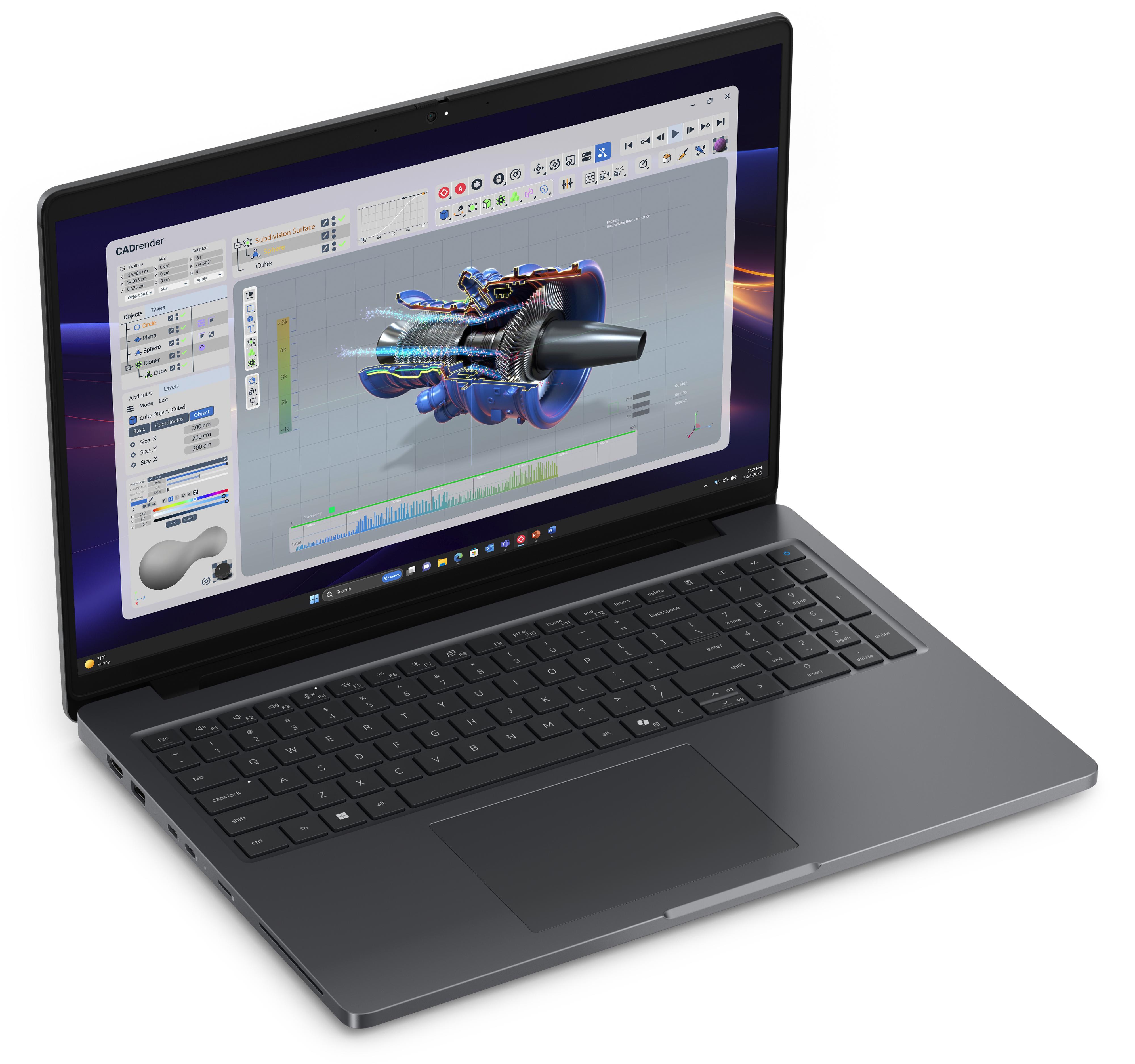 Dell Laptop Precision 5 16 Pw516261 16" Intel Core Ultra 9 386H 64Gb 1Tb Ssd Rtx Pro 2000 Blackwell Windows 11 Pro - Image 4