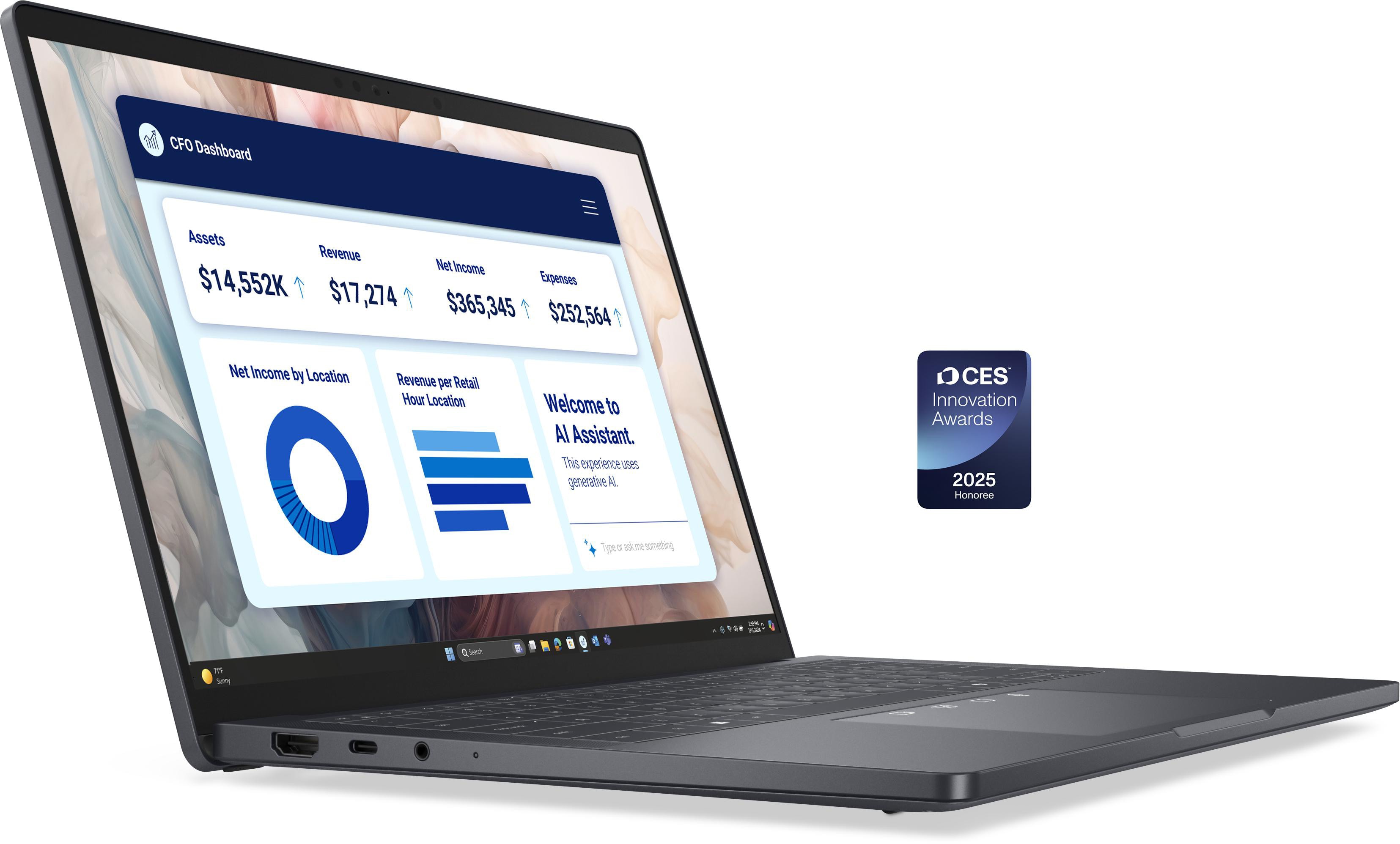 Dell Grau Pro 14 Premium Pa14250 14" Fhd+ Core U5 236V 16Gb/512Gb Ssd Win11 Pro - Image 3