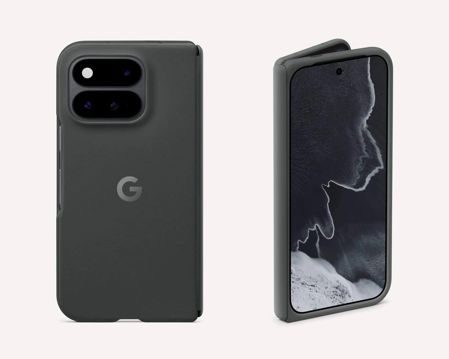Google Pixel Case mit Pixelsnap (Google Pixel 11 Pro Fold), Smartphone Hülle, Grau - Image 3