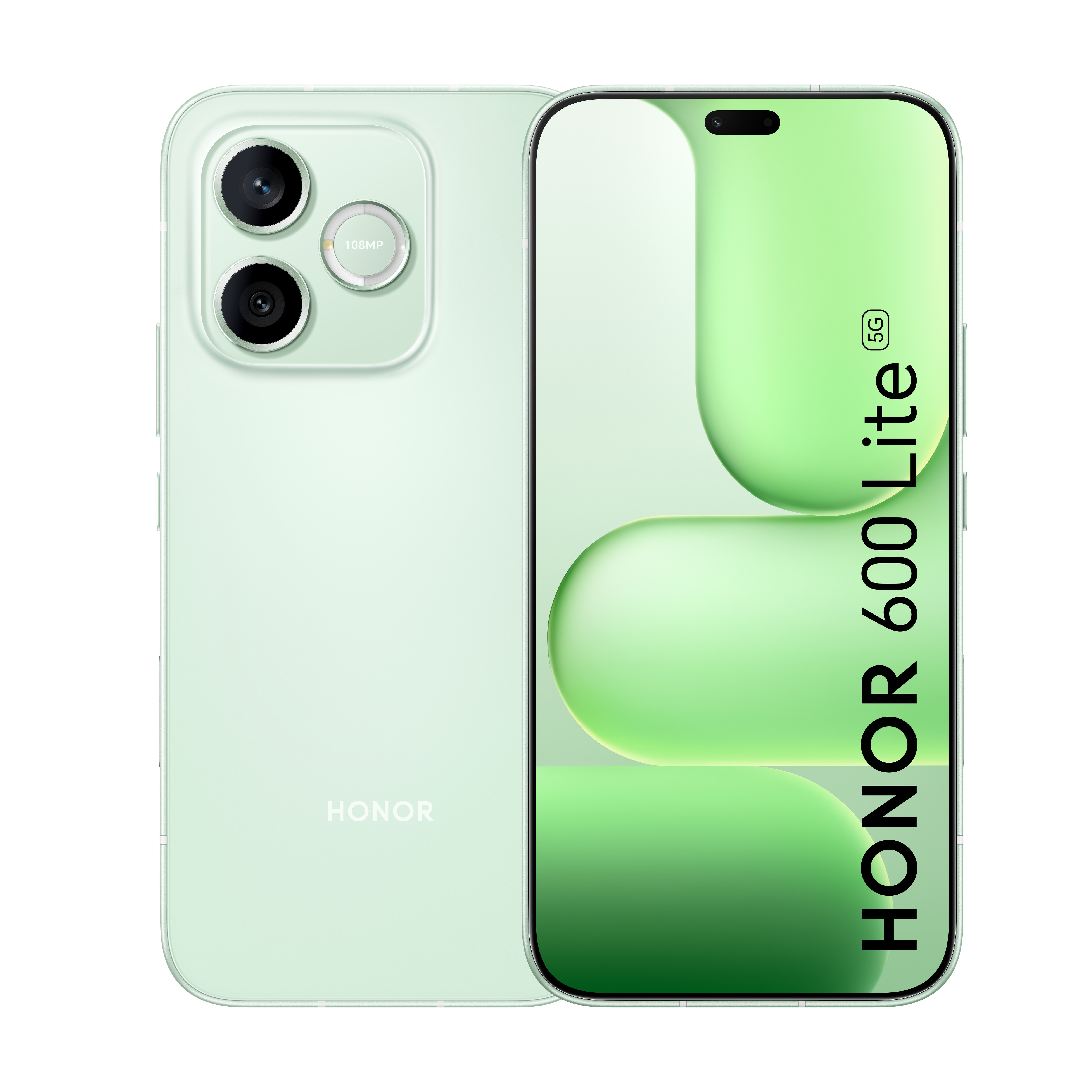 Honor 600 Lite Velvet Black 8Gb/256Gb Android 16.0 Smartphone 5G Grün