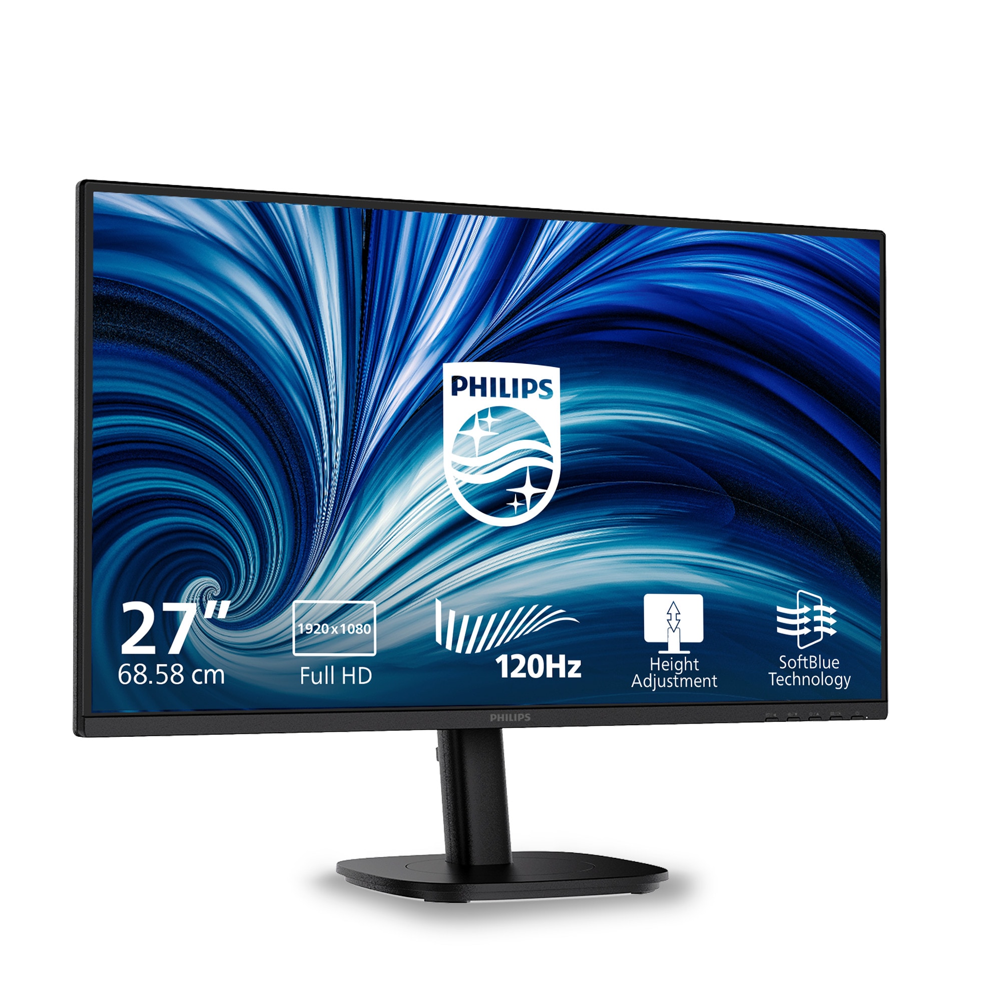 Image of 27" Philips 27B2N3200A - 3000 Series - LED monitor - Full HD (1080p) - 27"