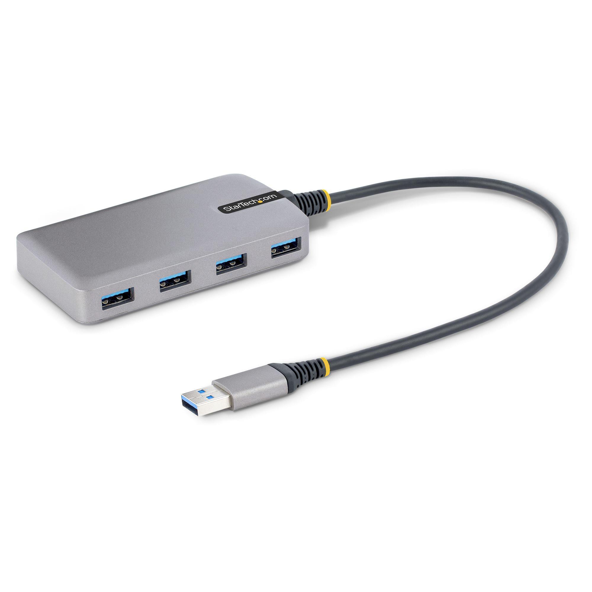 StarTech.com 4-Port USB 3.0 Hub 4x USB-A, Überstromschutz (OCP), Wake on USB