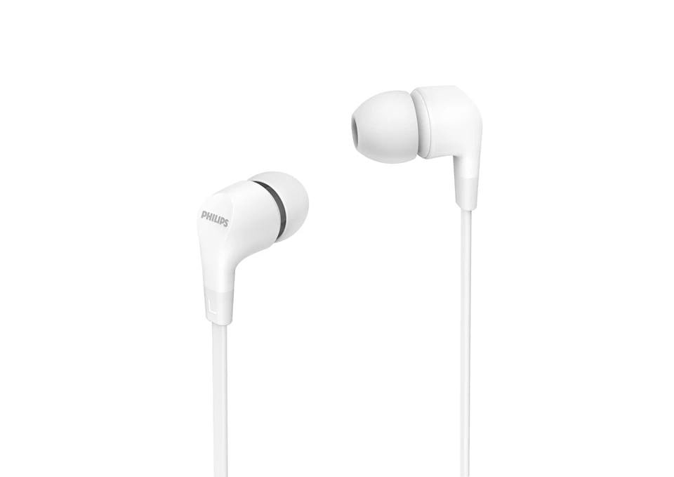 Philips Weiss Tae1105wt Kabelgebundene In-Ear Kopfhörer Mit Mikrofon, Weiß - Bild 5