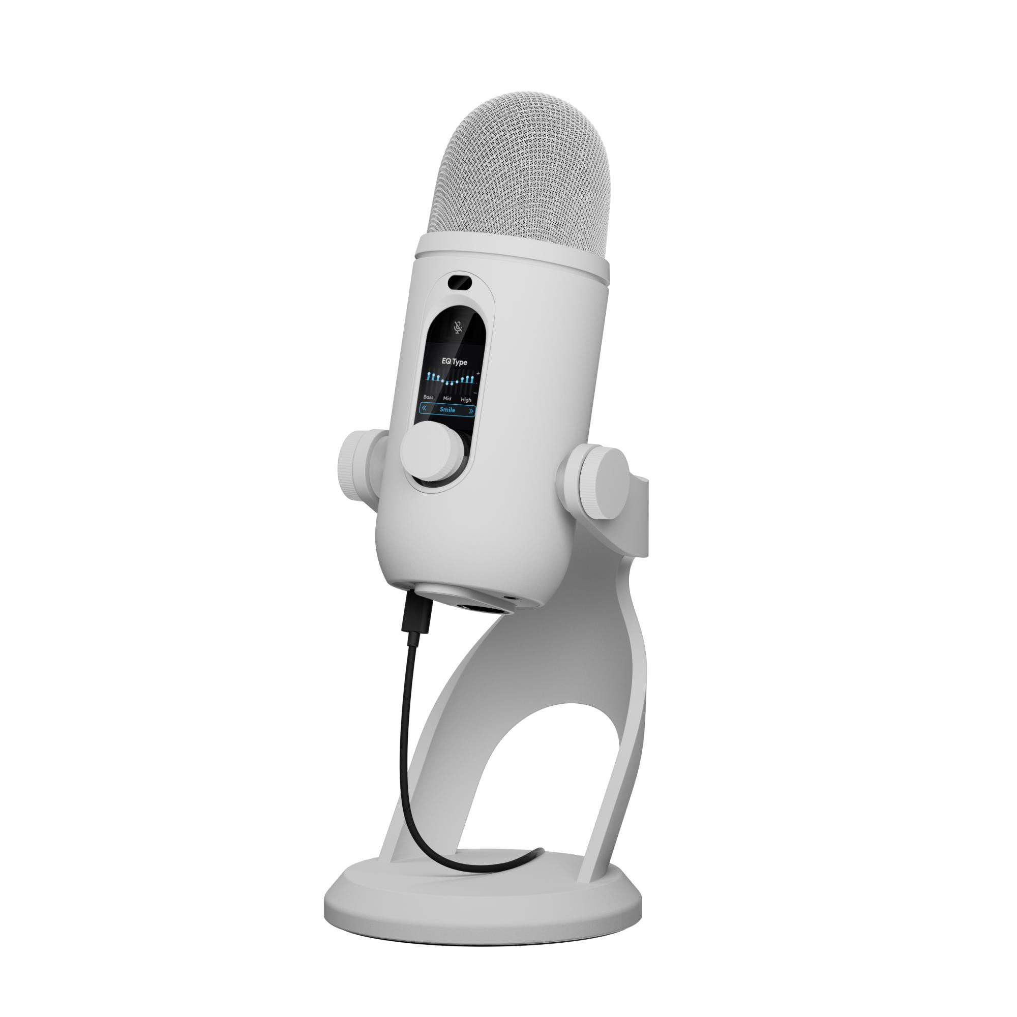 Logitech G Blue Yeti Usb Mikrofon 2 Kondensator Mit Hoher Klangtreue Und Ki-Rauschunterdrückung - Bild 5