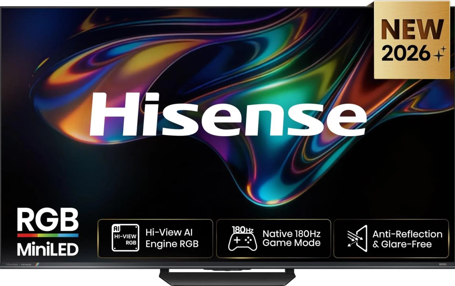 Hisense 85UR8DS Fernseher 85 Zoll, 4K UHD, RGB Mini LED, Smart TV, 180Hz, Hi-View AI Engine RGB, Dolby Vision.Atmos, AI RGB Lichtsensor, AI 4K Upscaler, AMD FreeSync Premium Pro, Tuned by Devialet - Bild 3