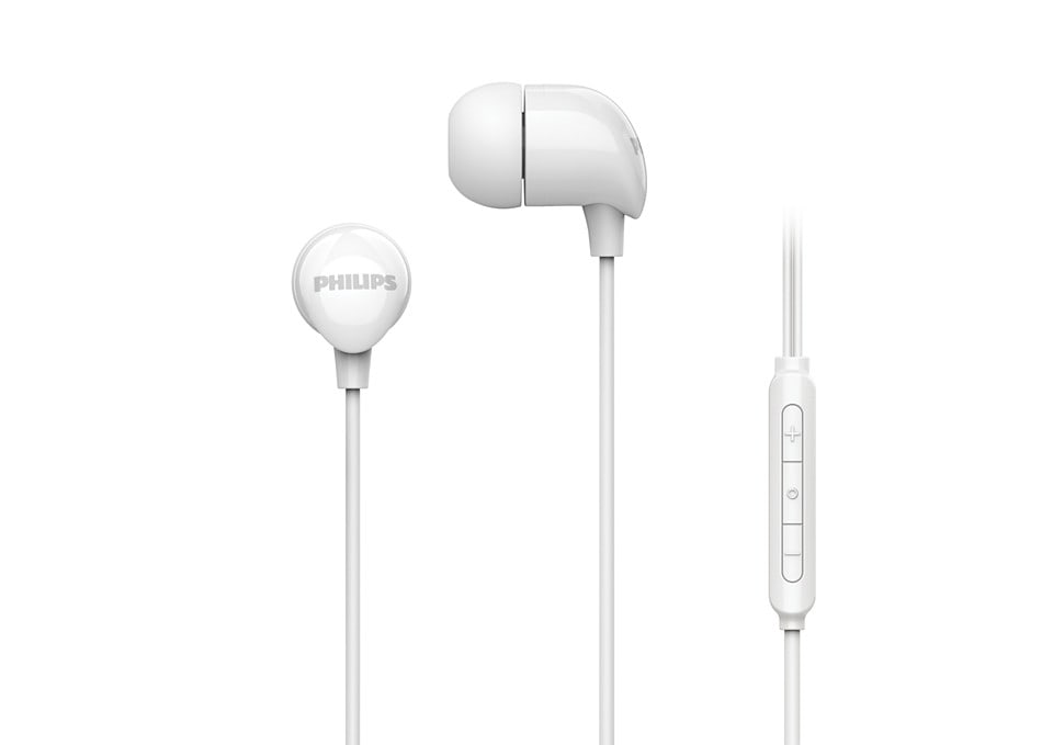 Philips TAE2146 In-Ear Kopfhörer Weiß Headset mit Mikrofon 3.5mm Klinke NEU - Bild 4