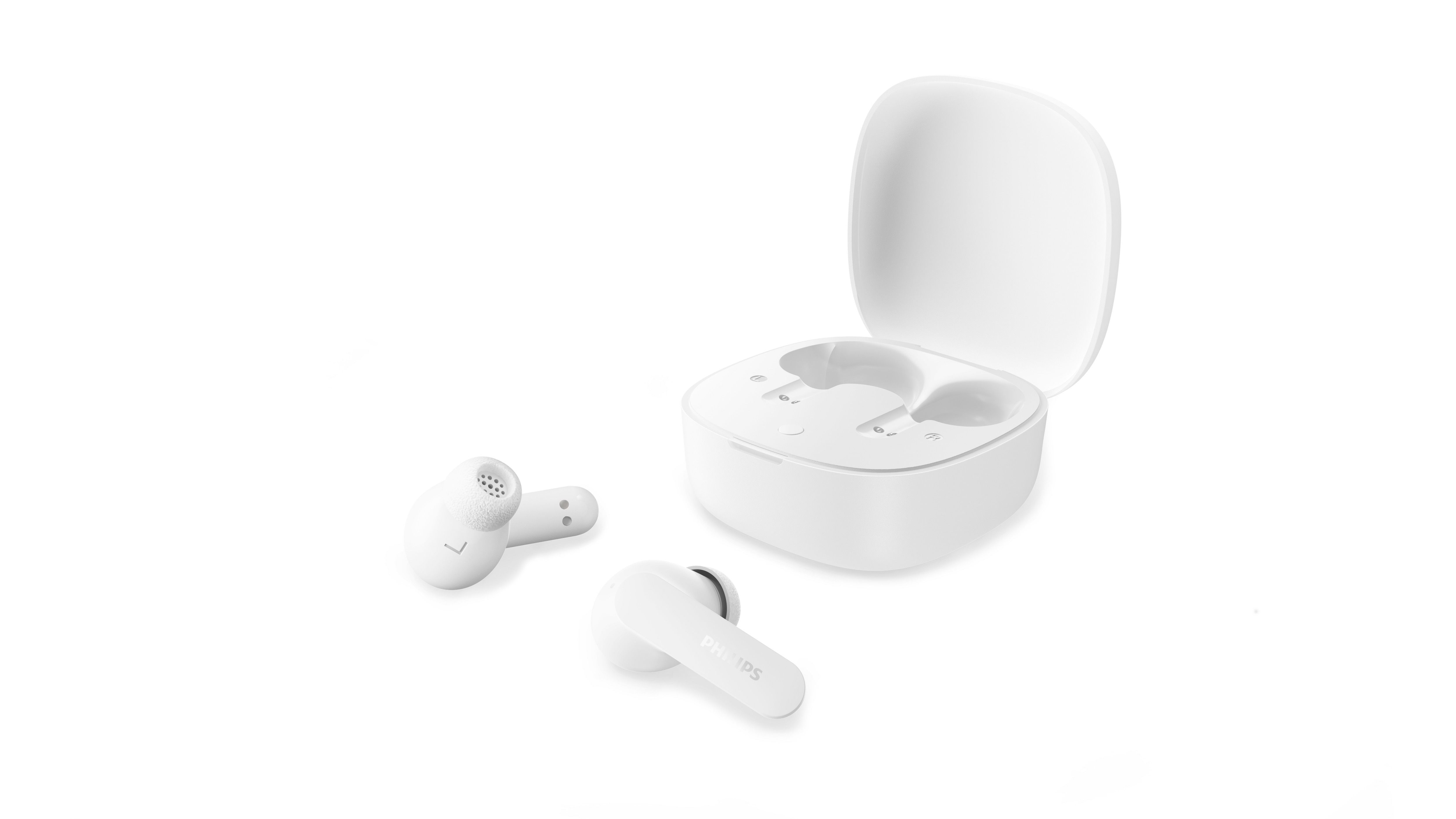 Philips Weiss Tat2100 Kabellose Bluetooth 6.0 Kopfhörer Für Anrufe Und Musik Weiß - Bild 4