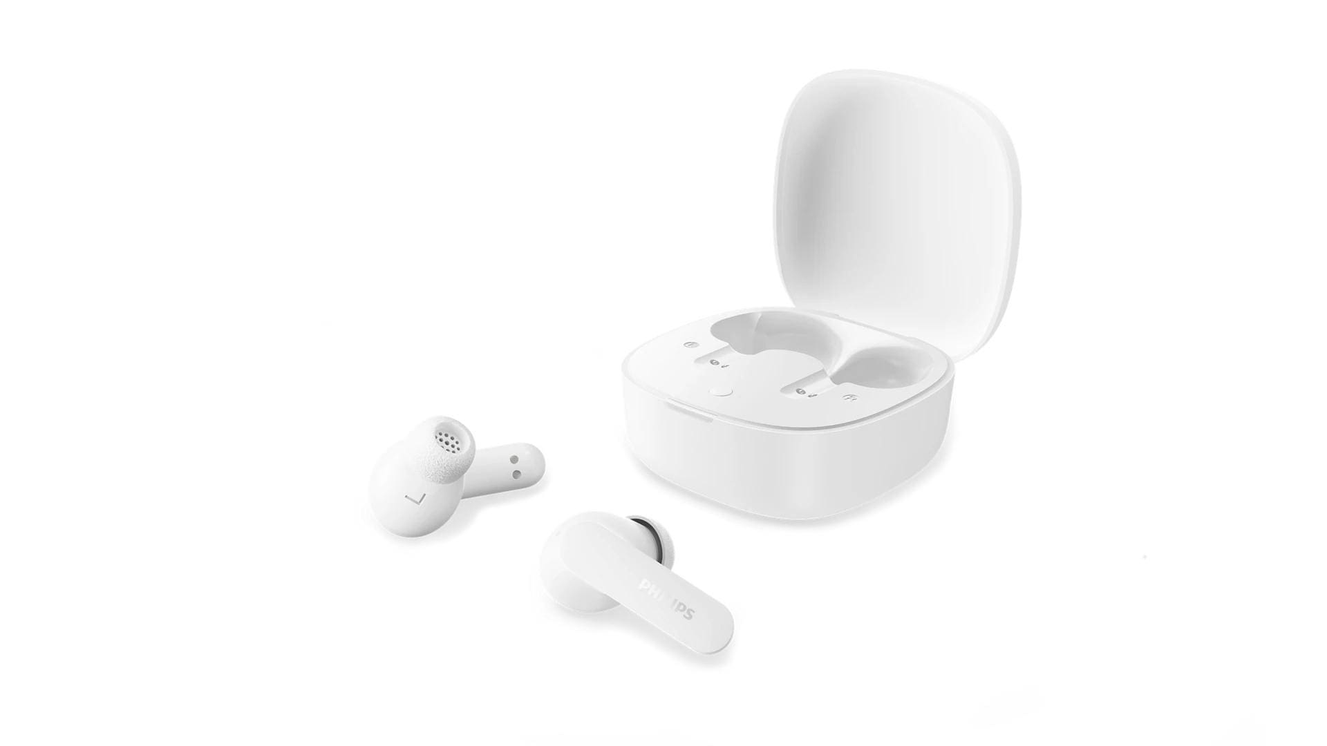 Philips Tat2200wt/00 Kabellose In-Ear Kopfhörer Usb-C Bluetooth Größe 6.0 Weiß - Bild 6