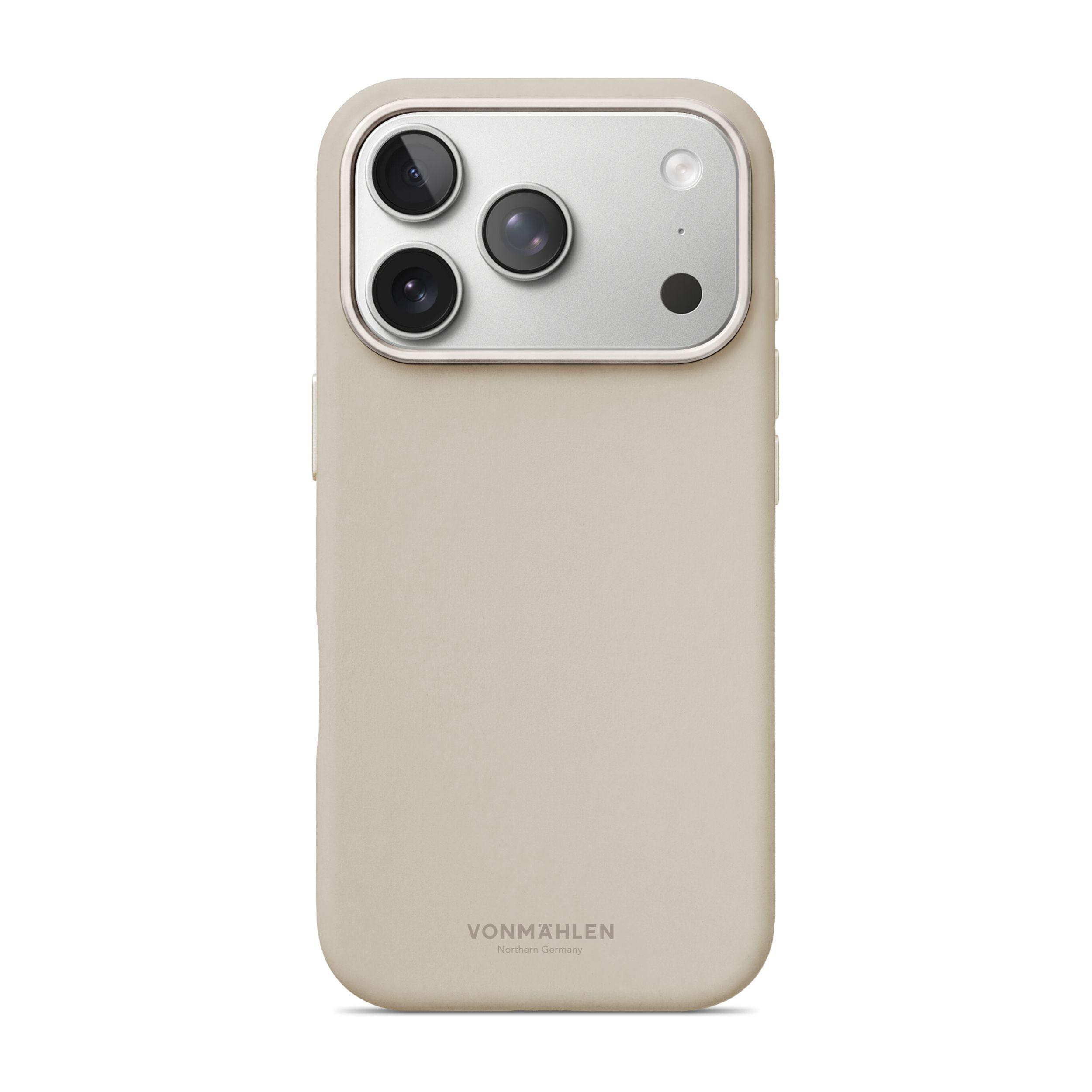 Vonmählen Soft Silicone Case 2 Für Iphone 18 Pro Cream Beige Msc00144 - Bild 3