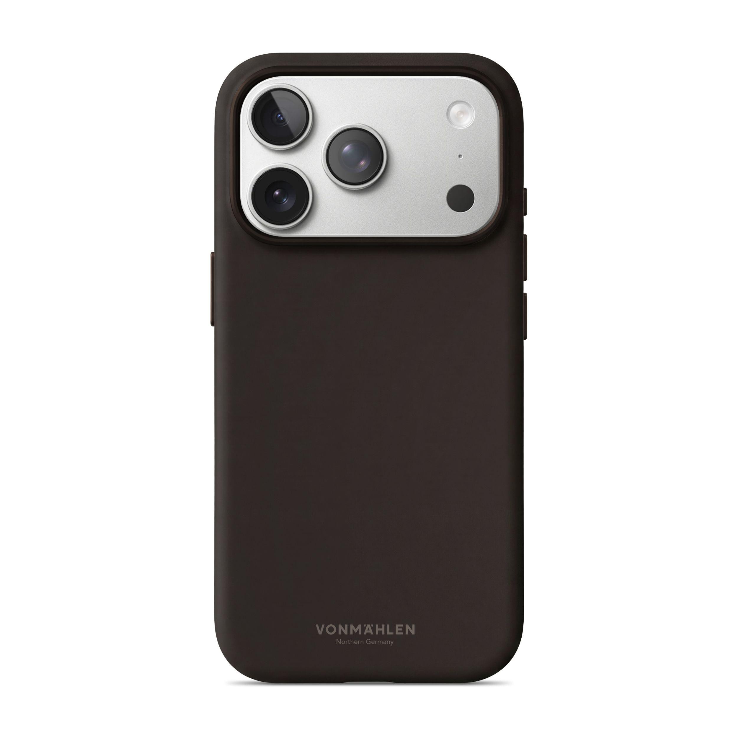 Vonmählen Soft Silicone Case 2 Für Iphone 18 Pro Dark Brown Braun Msc00151 - Bild 3