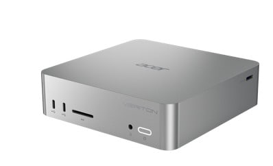 Acer Veriton RA110 AI Mini Workstation AMD Ryzen AI Max+ 395 64GB/1TB Win11 Pro DT.R9QEG.001 Image