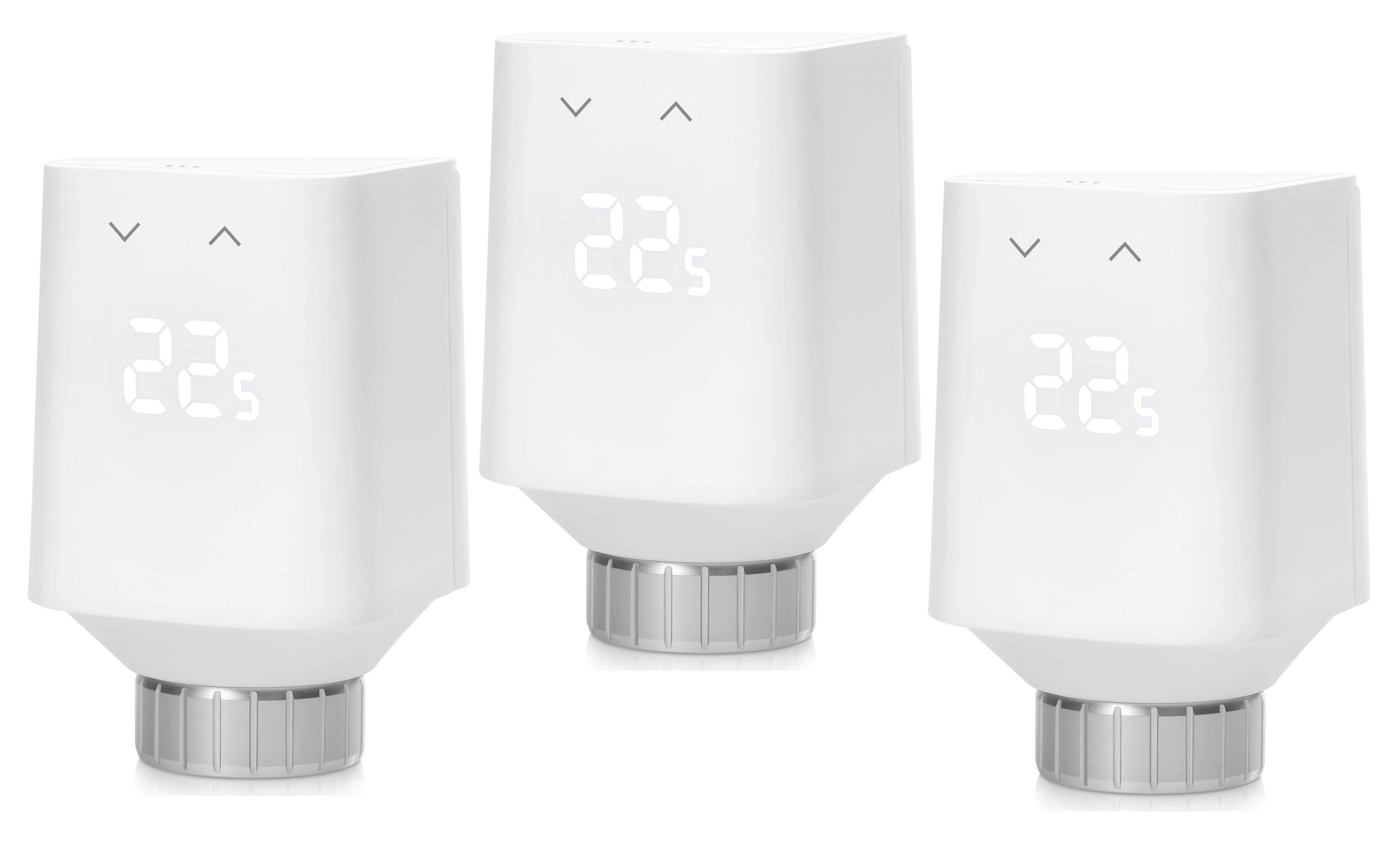 Eve Thermo (5. Gen) - Smartes Heizkörperthermostat (Matter) 3er Pack