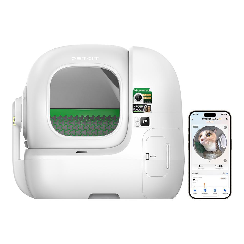 PETKIT Purobot Max Pro 2 Complete Edition Selbstreinigende Katzentoilette