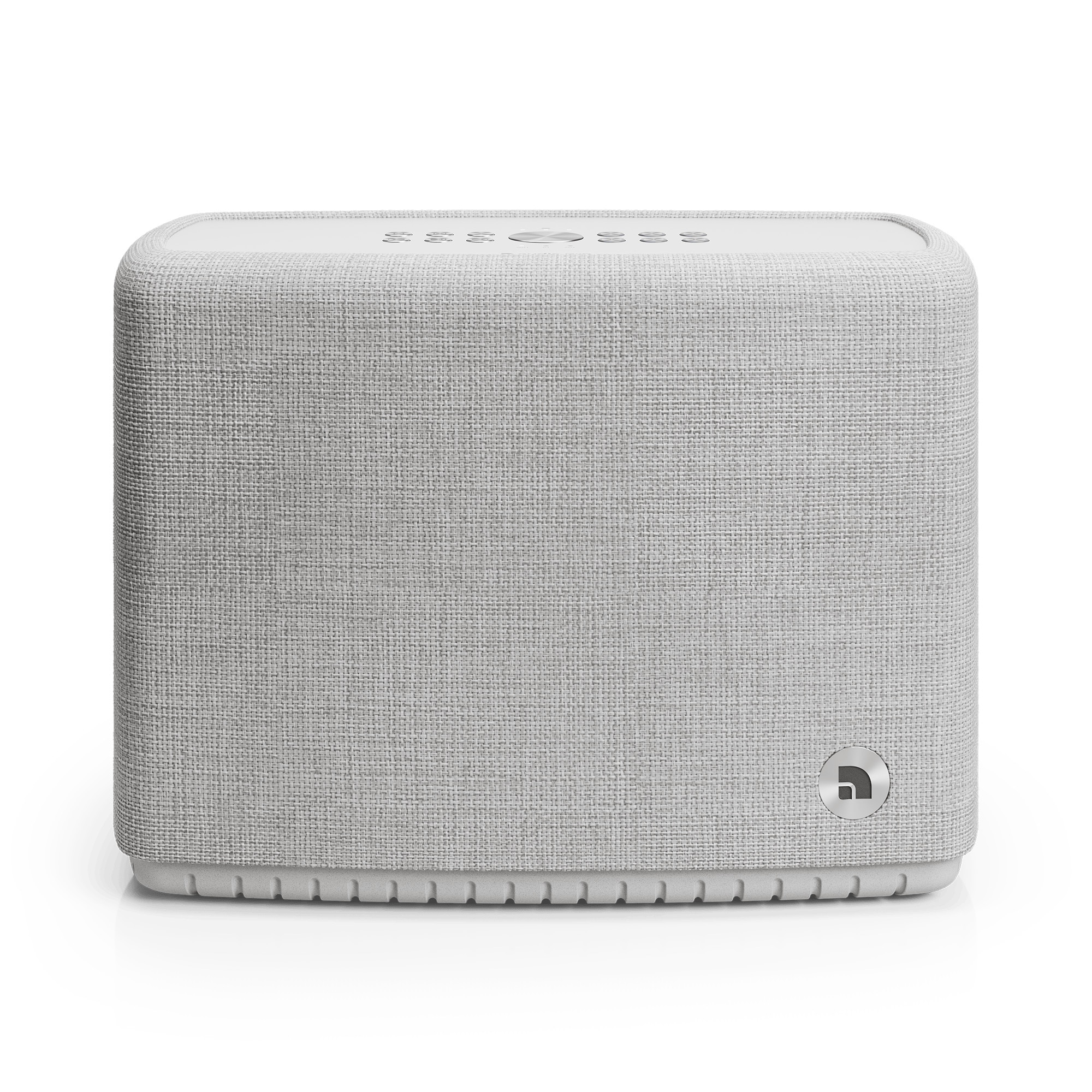 Audio Pro A15 W Portabler, spritzwasserfester Multiroom-Lautsprecher hellgrau