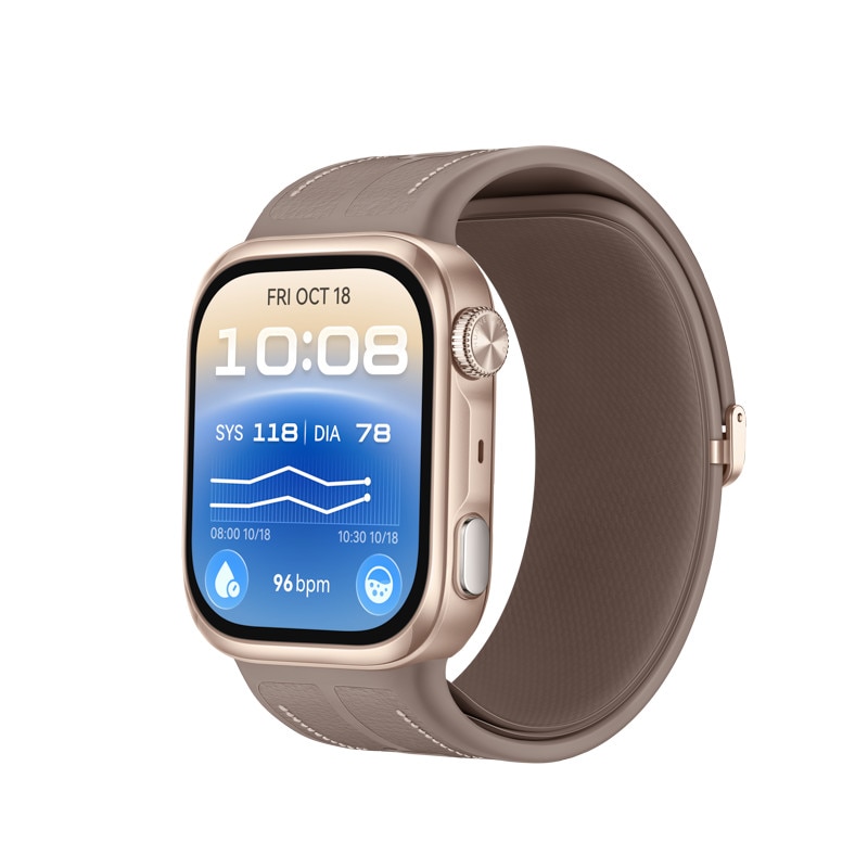 Huawei Gold Watch D3 Smartwatch Bundle Ekg Ambulante Uhr Gesundheitstracking - Image 2
